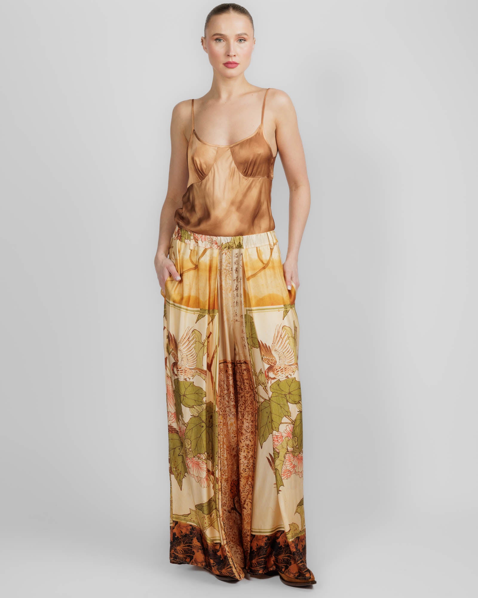 Front Pleat Trousers