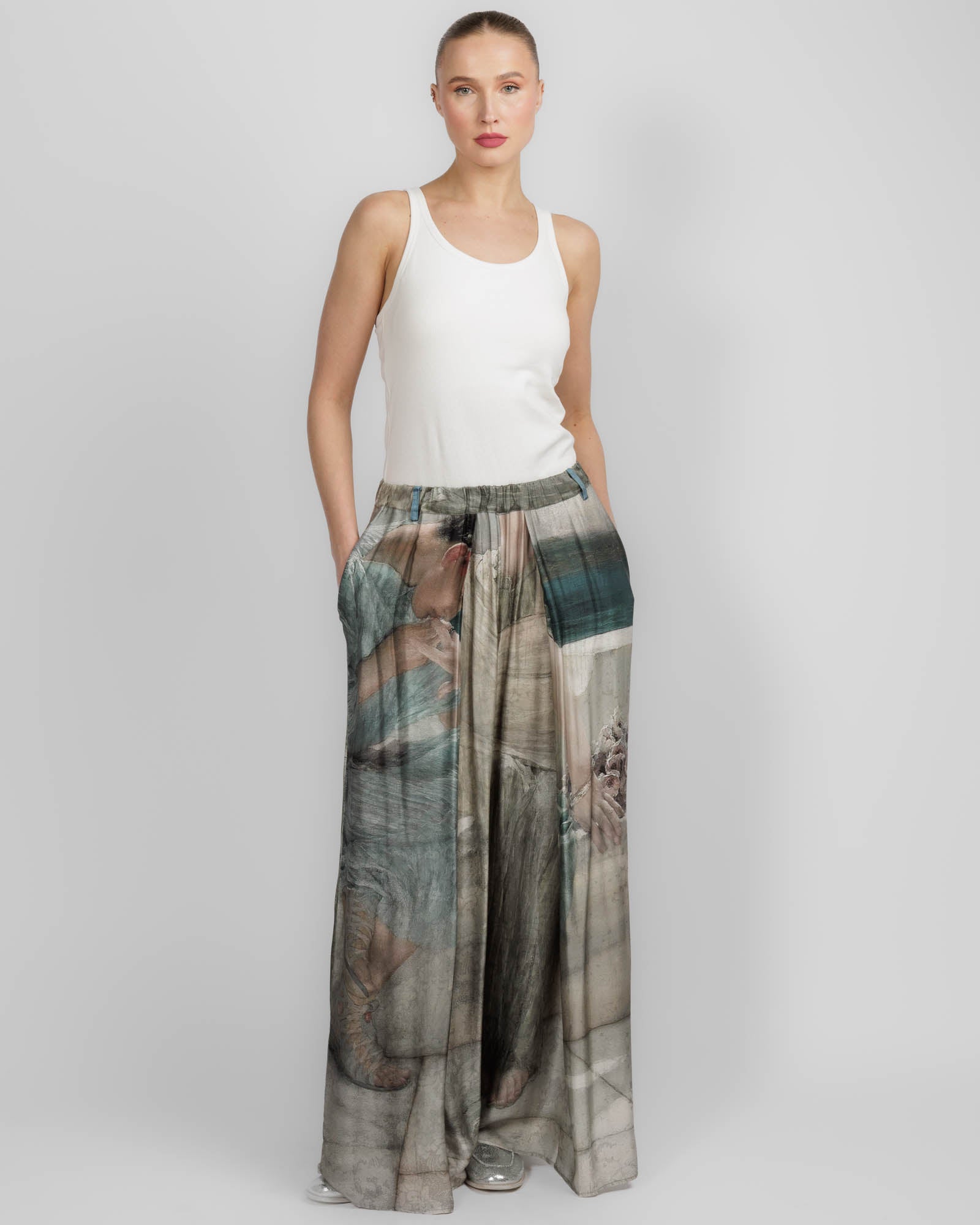 Front Pleat Trousers