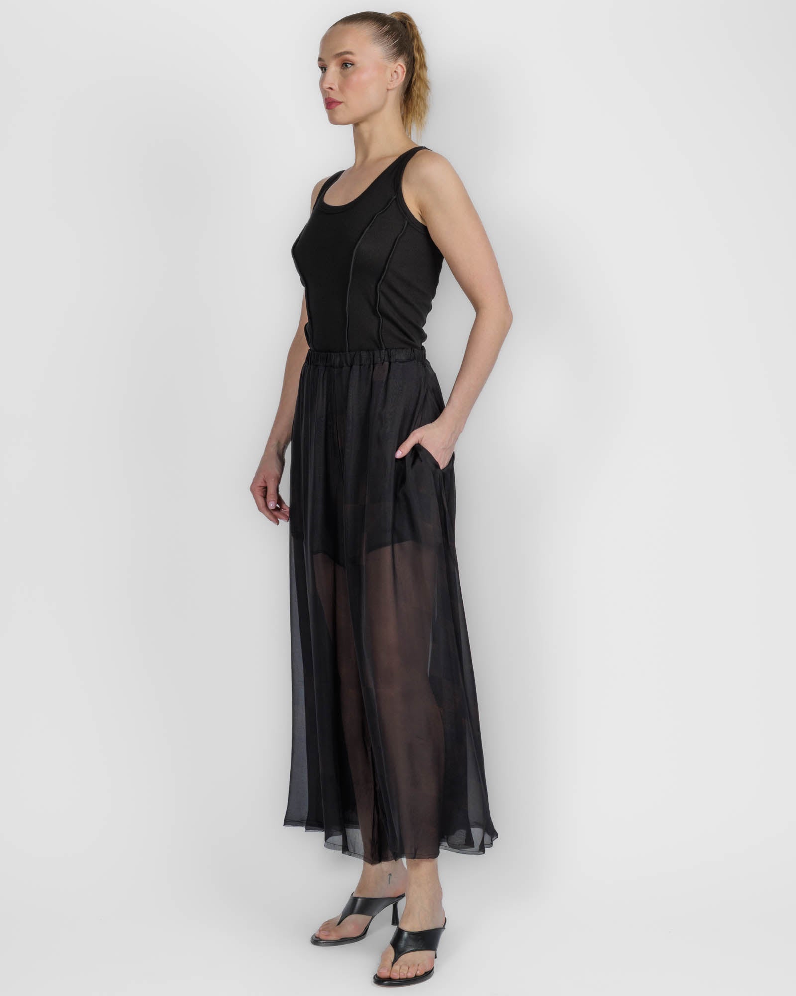 Wide Leg Trousers