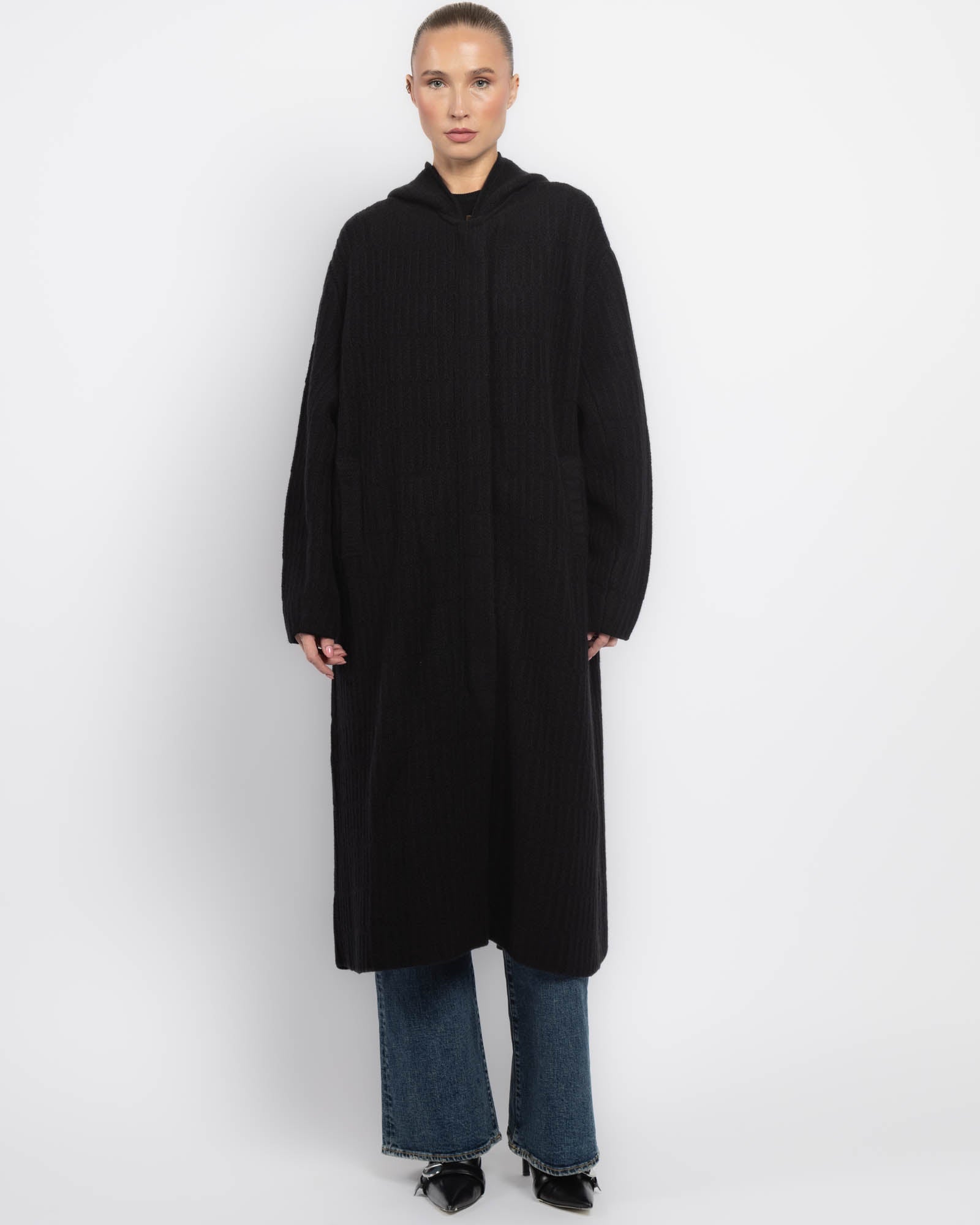 Oversized Hooded Coat