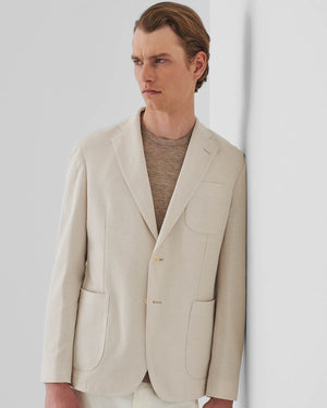 2 Button Cotton Blazer