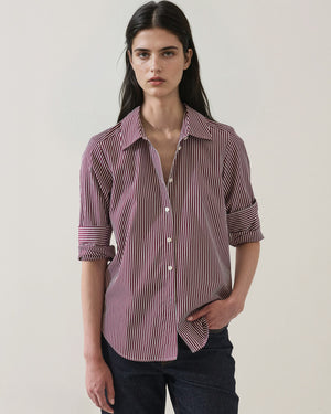 Long Sleeve Striped Essential Shirt