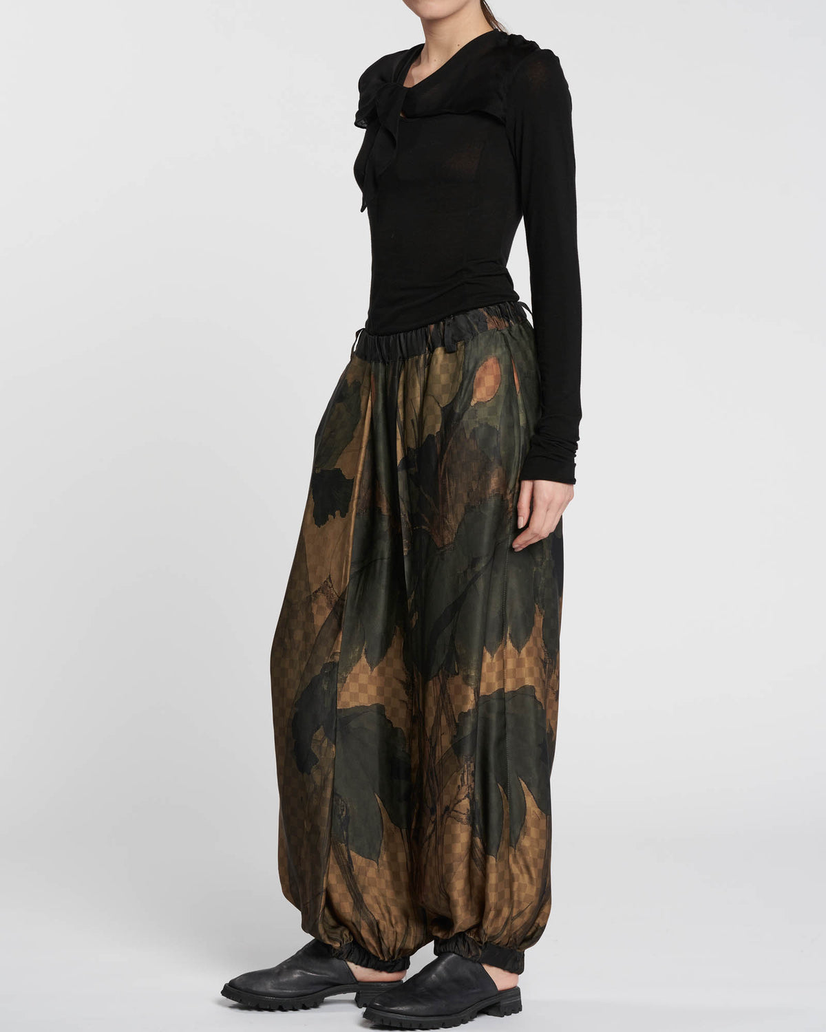 Cuff Baggy Pants