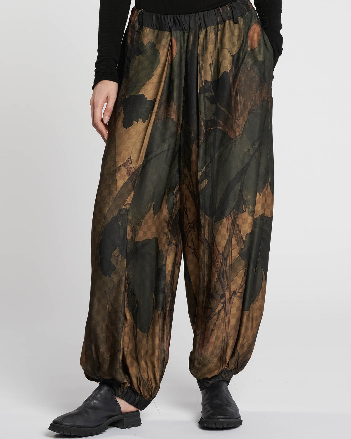 Cuff Baggy Pants
