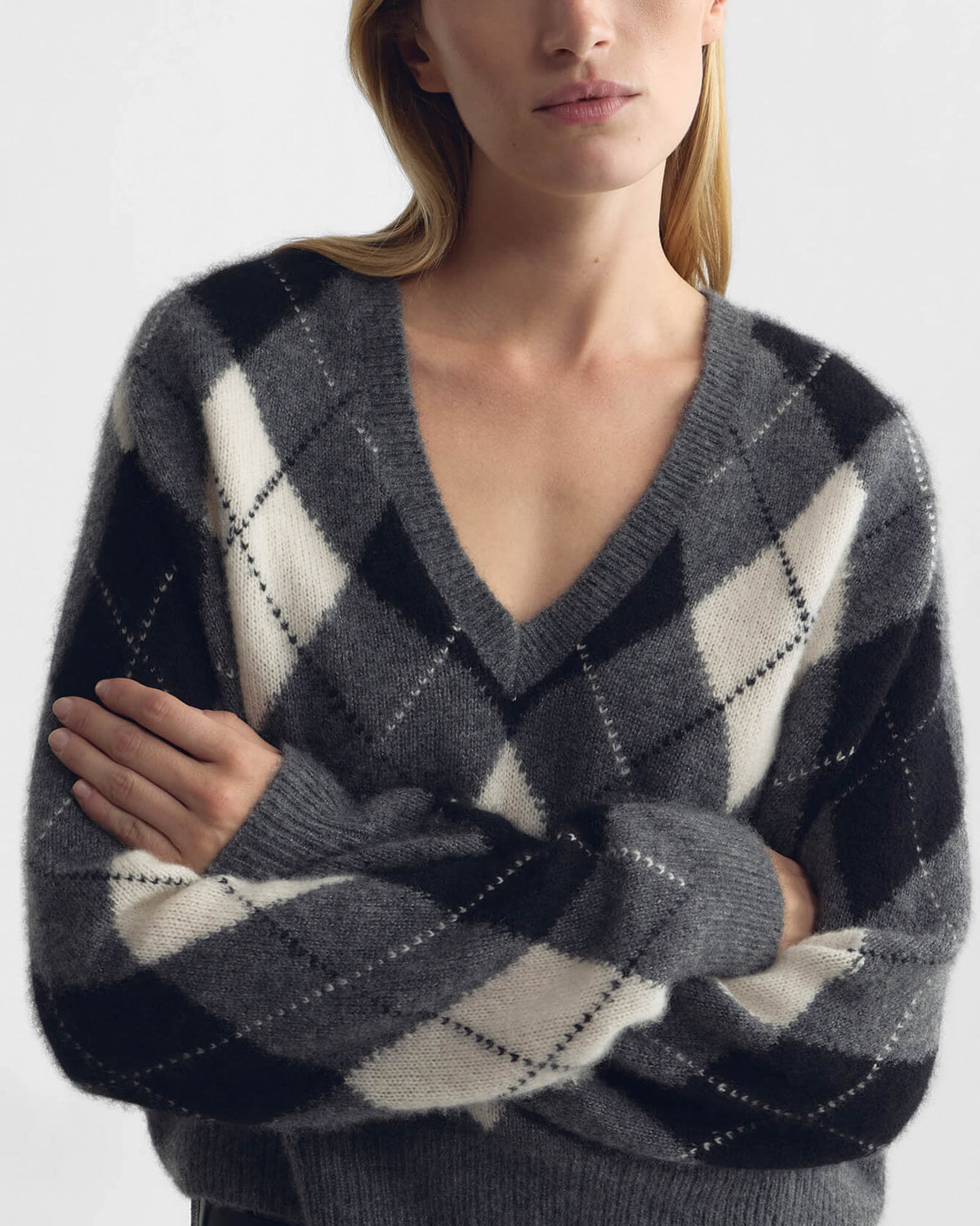 Feron Argyl Sweater