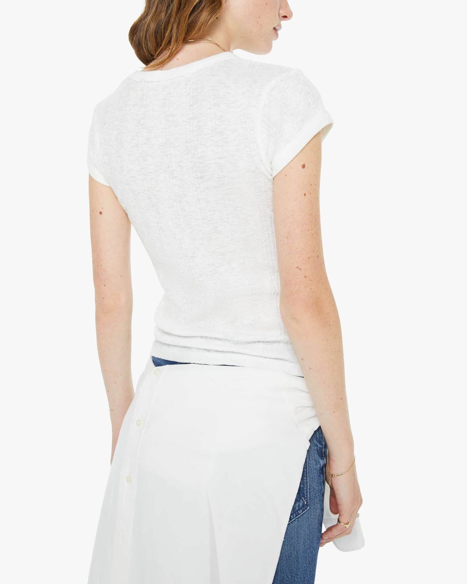 Itty bity Ringer Top