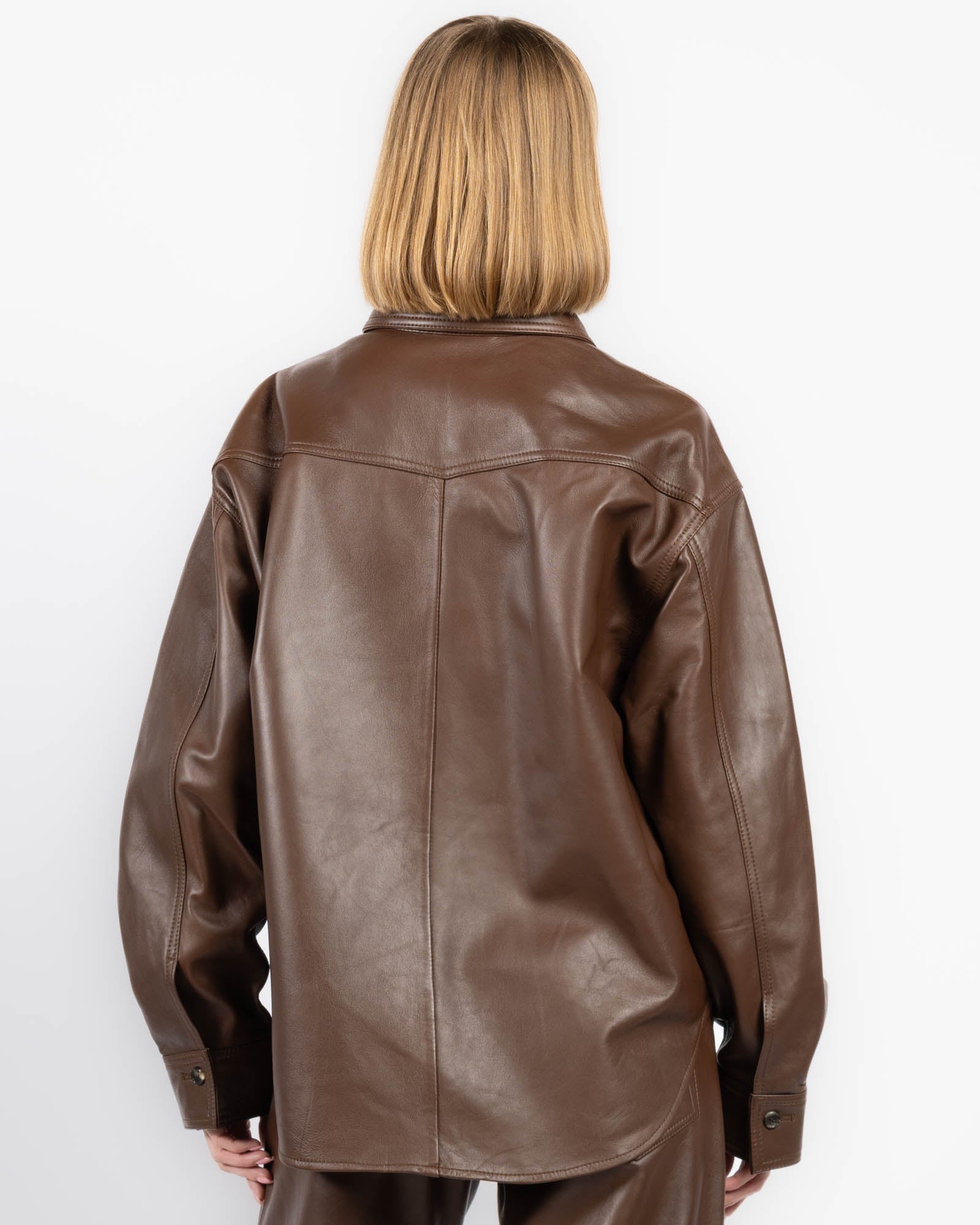 Belty Leather Jacket