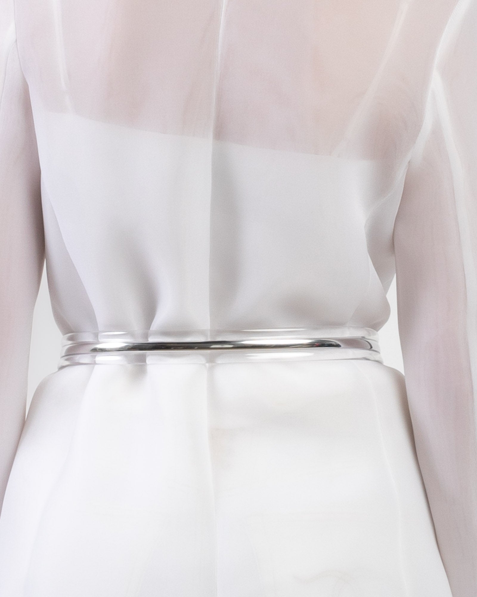 Ceinture en PVC transparent