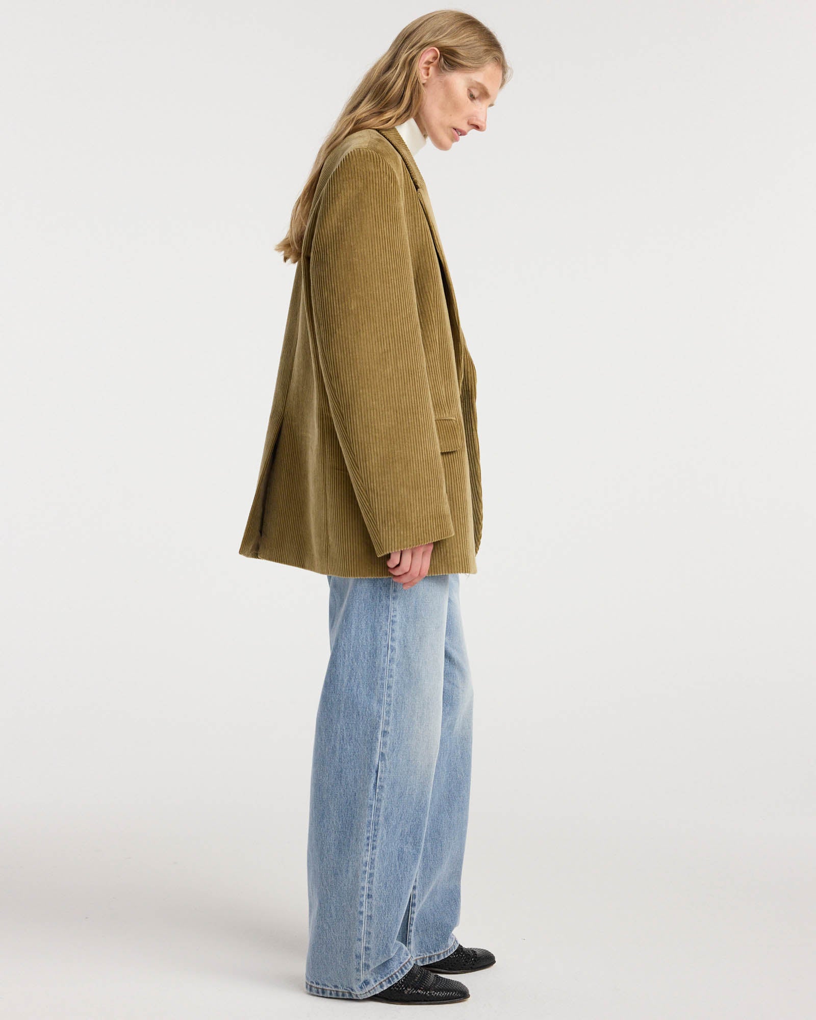 Oversized Cord Jacket