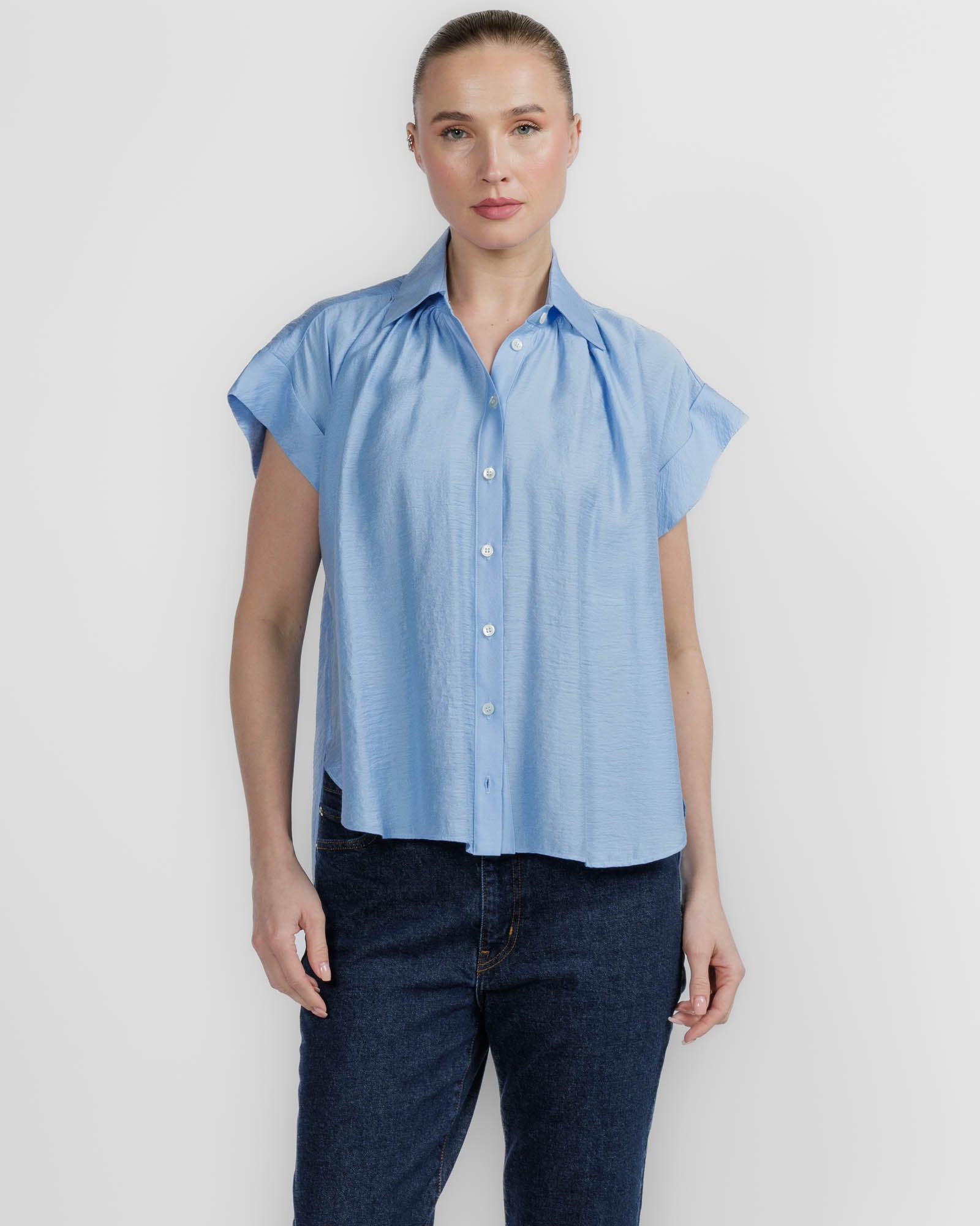 Trinity Button Top
