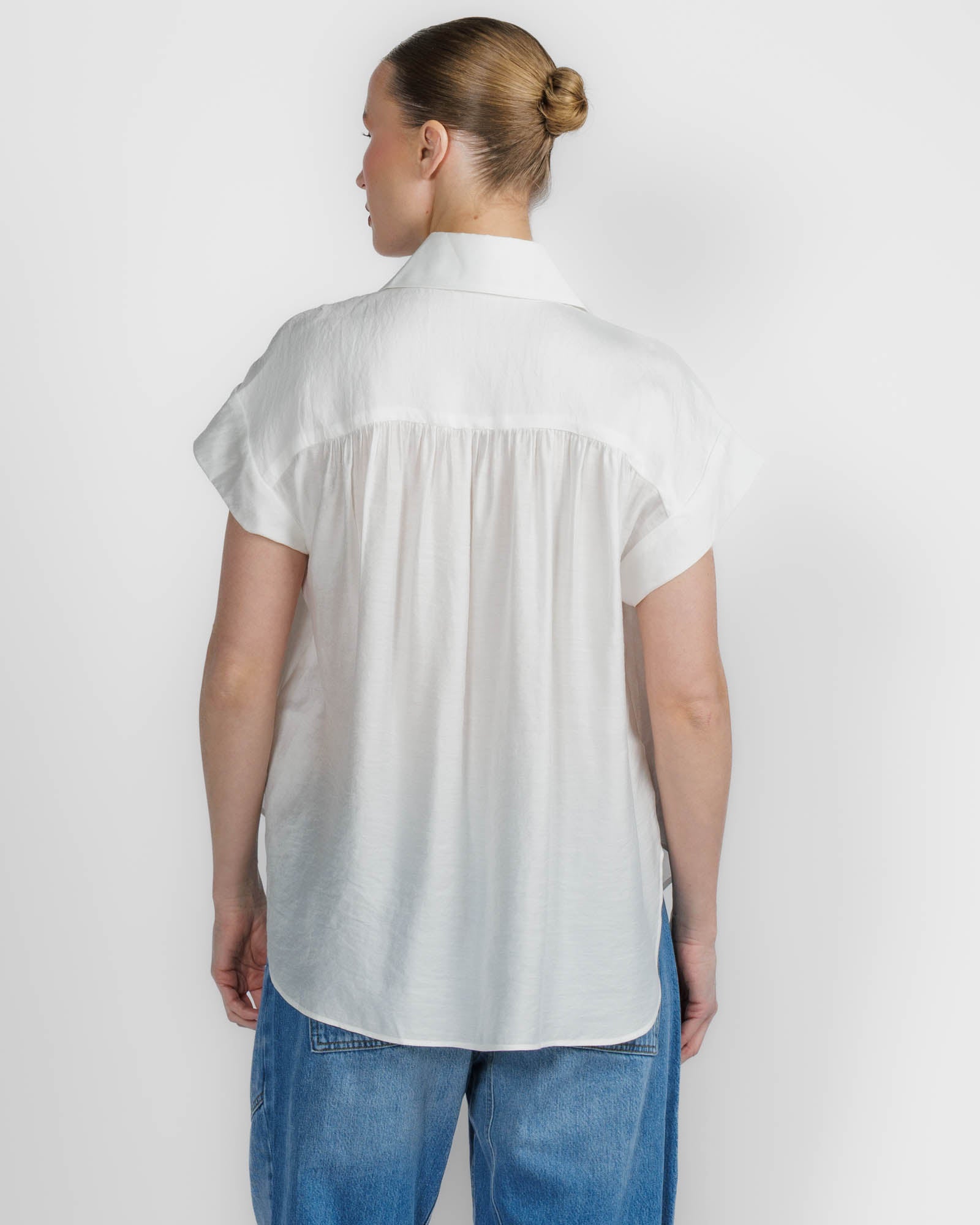 Trinity Button Top