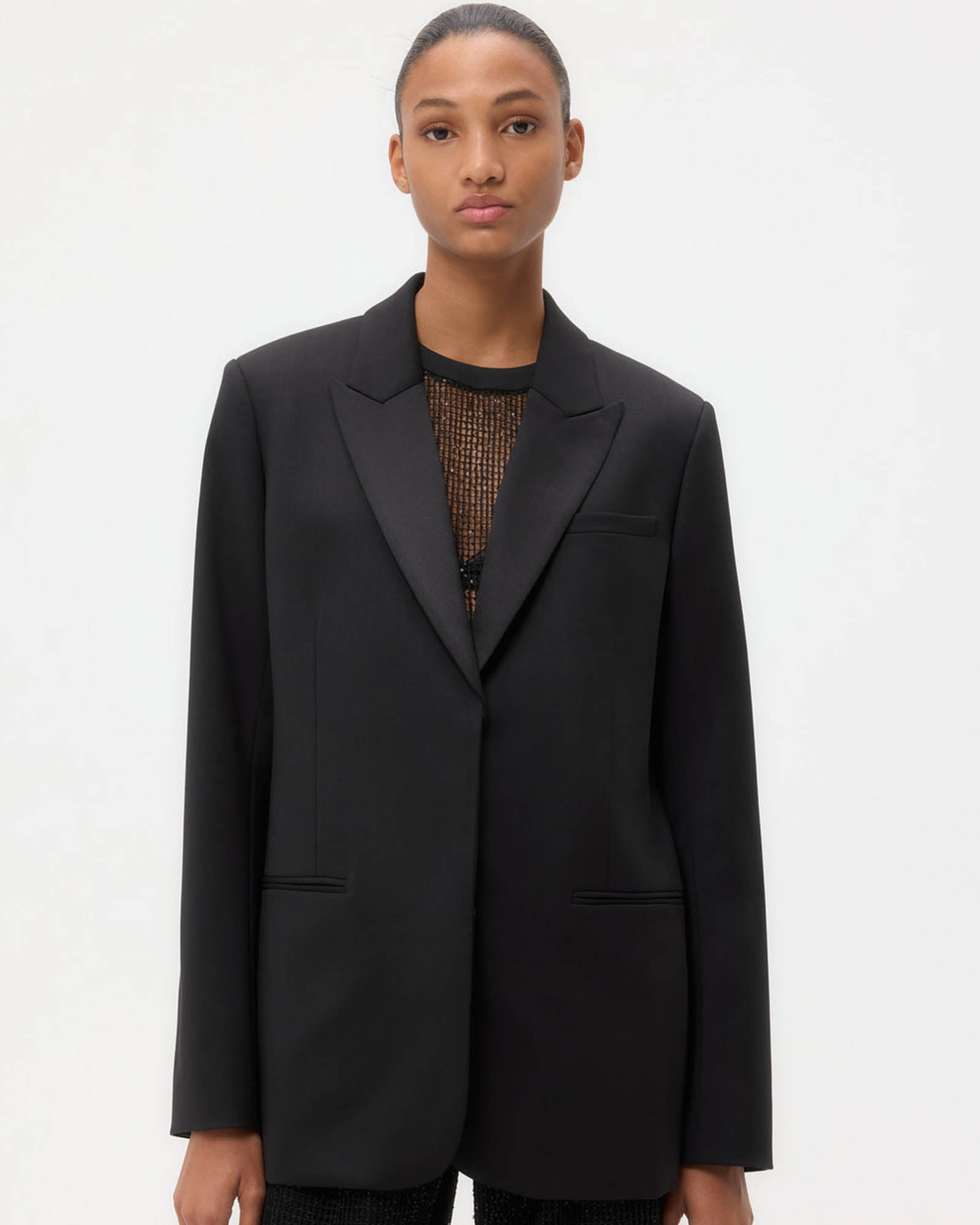 Sweet Pea Tuxedo Blazer