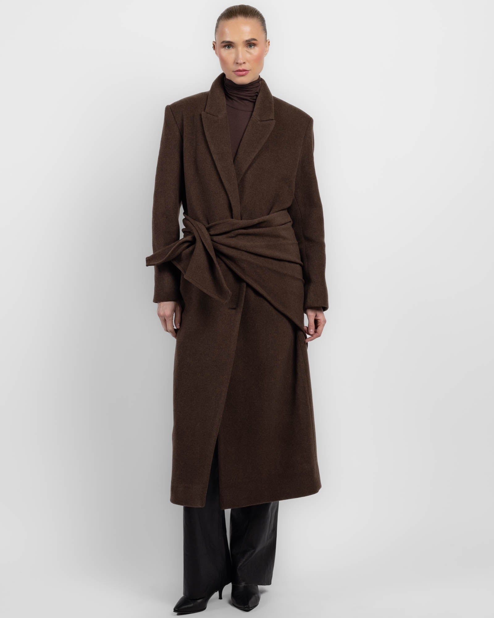 Manteau Clooney Man x Écharpe