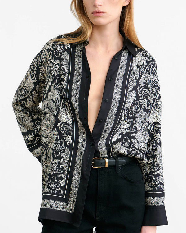 Alfie Print Shirt