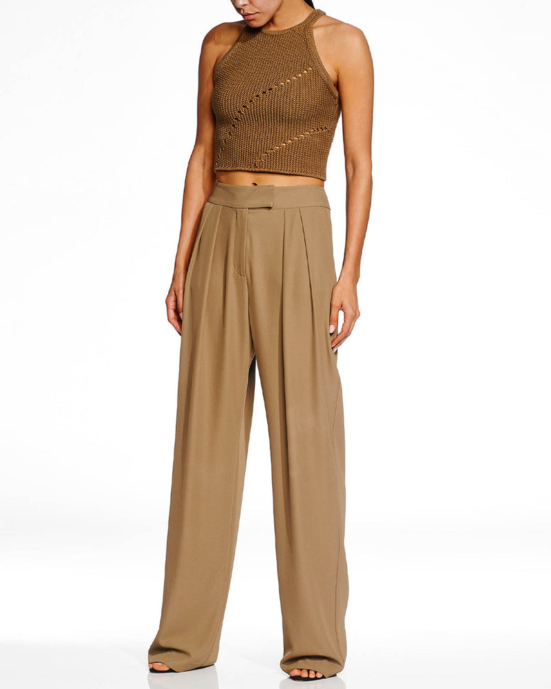Double Pleat Trousers