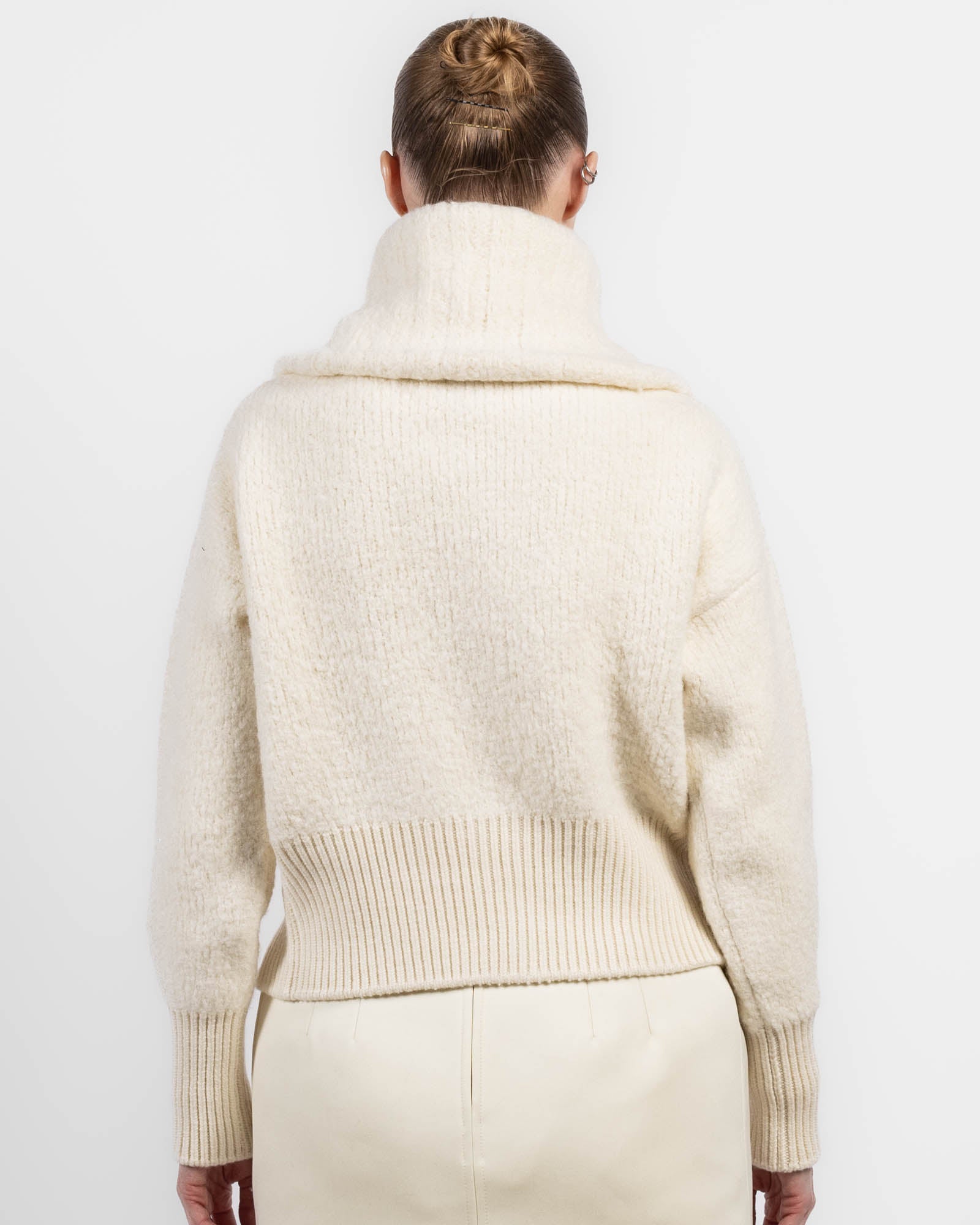 Blouson aviateur en peluche