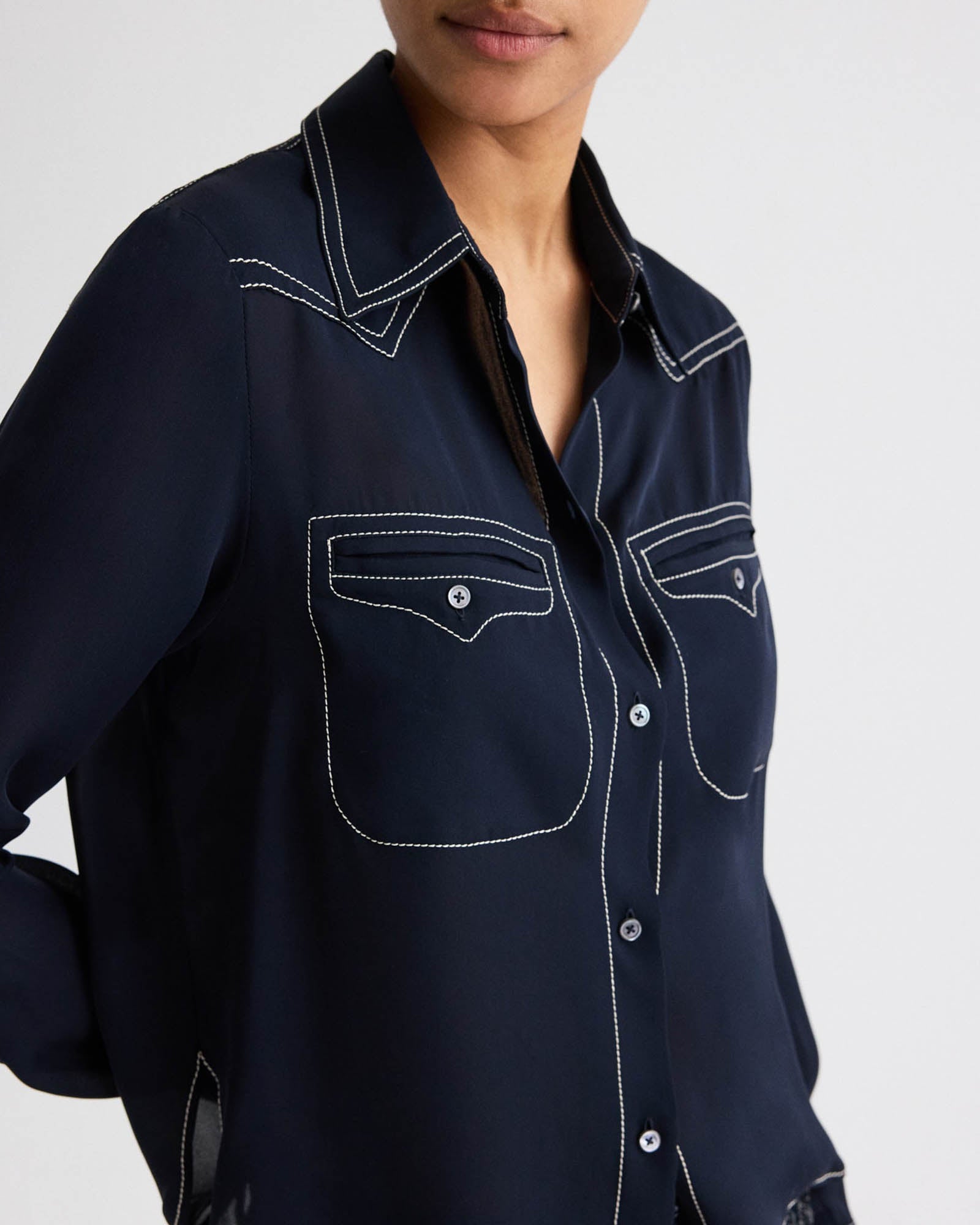 Carter Topstitch Shirt