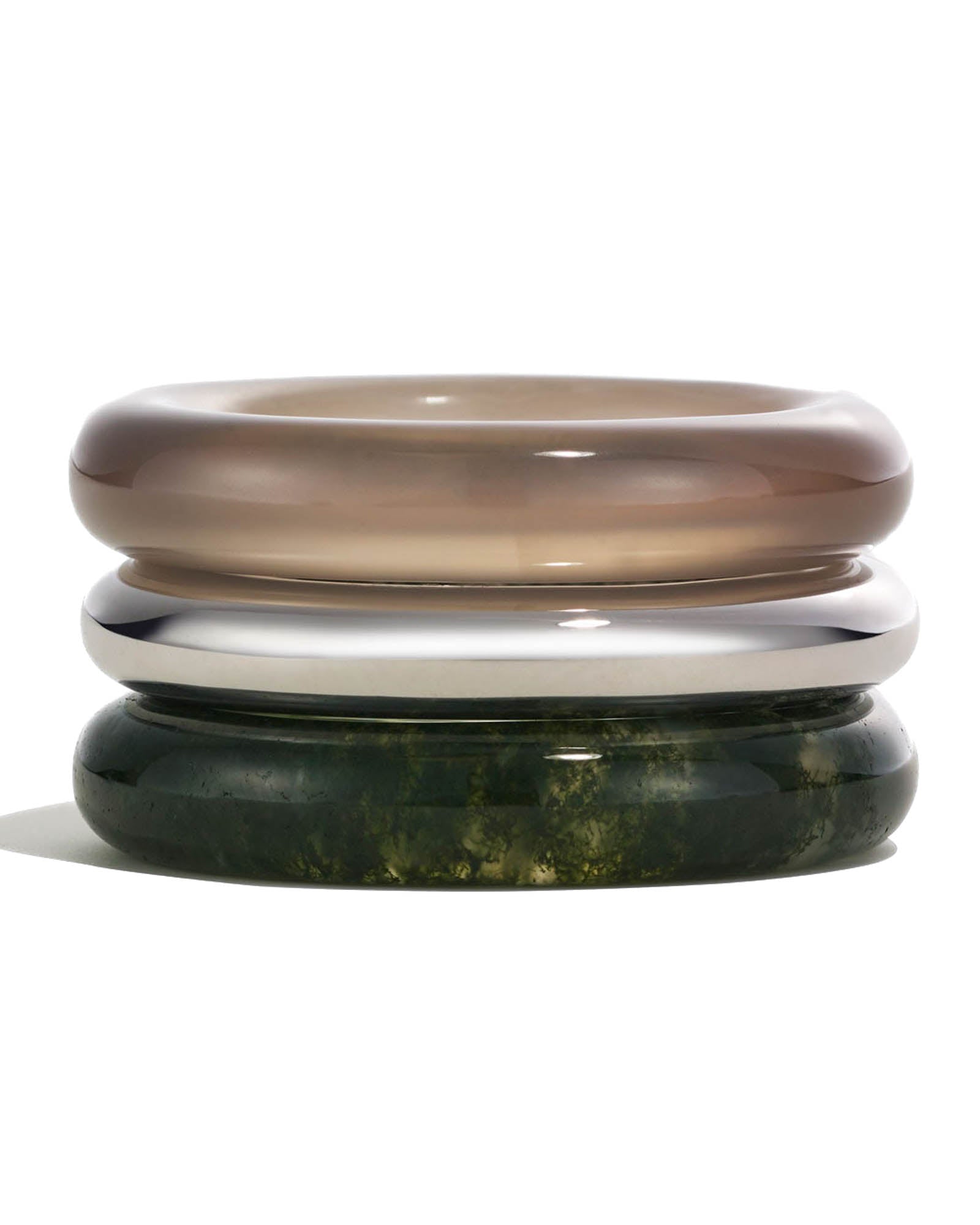 Stone Trilogy Ring Stack