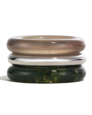 Stone Trilogy Ring Stack