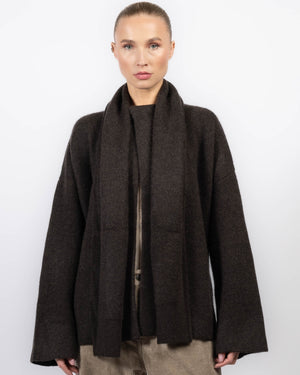 Spain Cardigan With Scarf