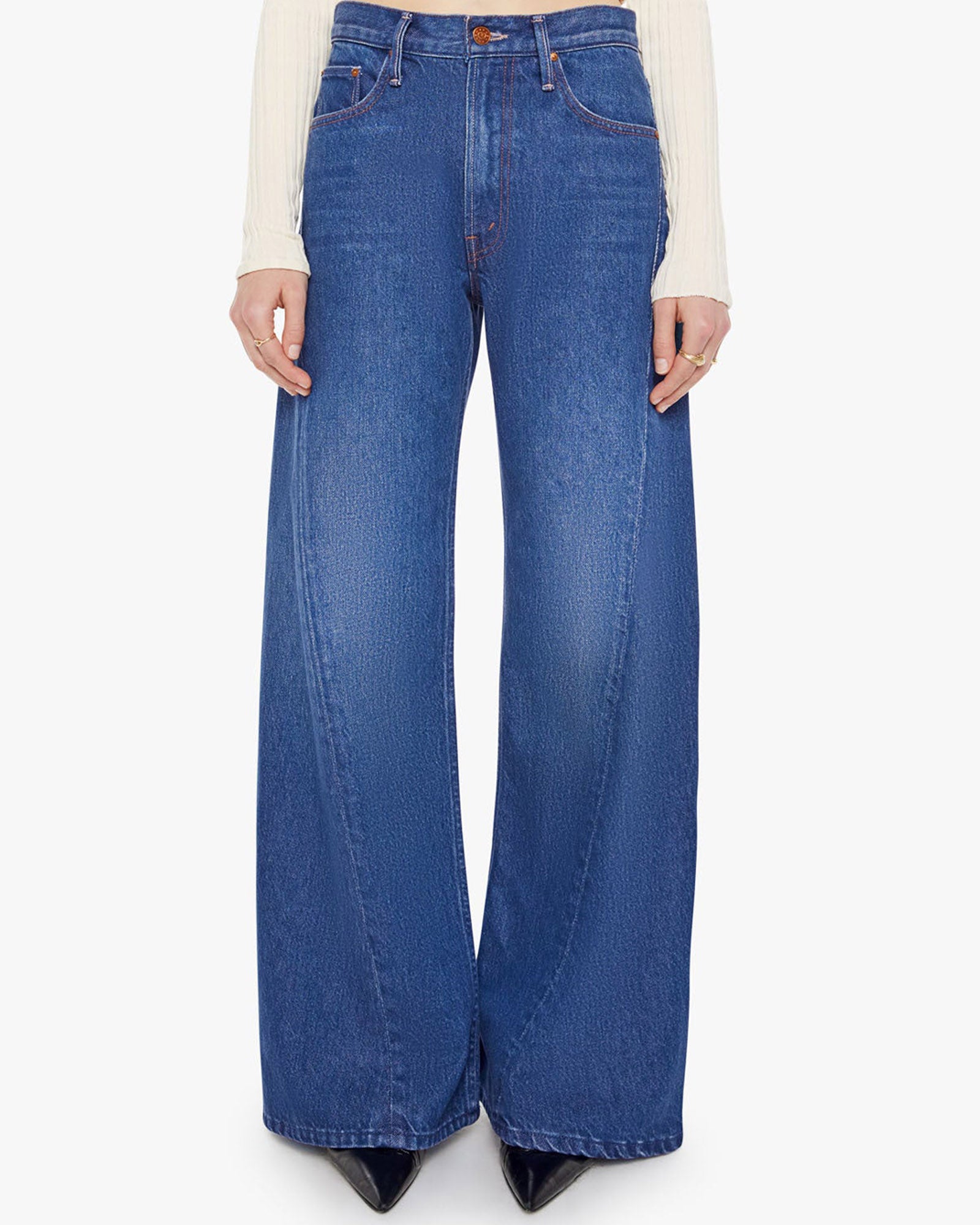 Lemon Twist Sneak Jeans