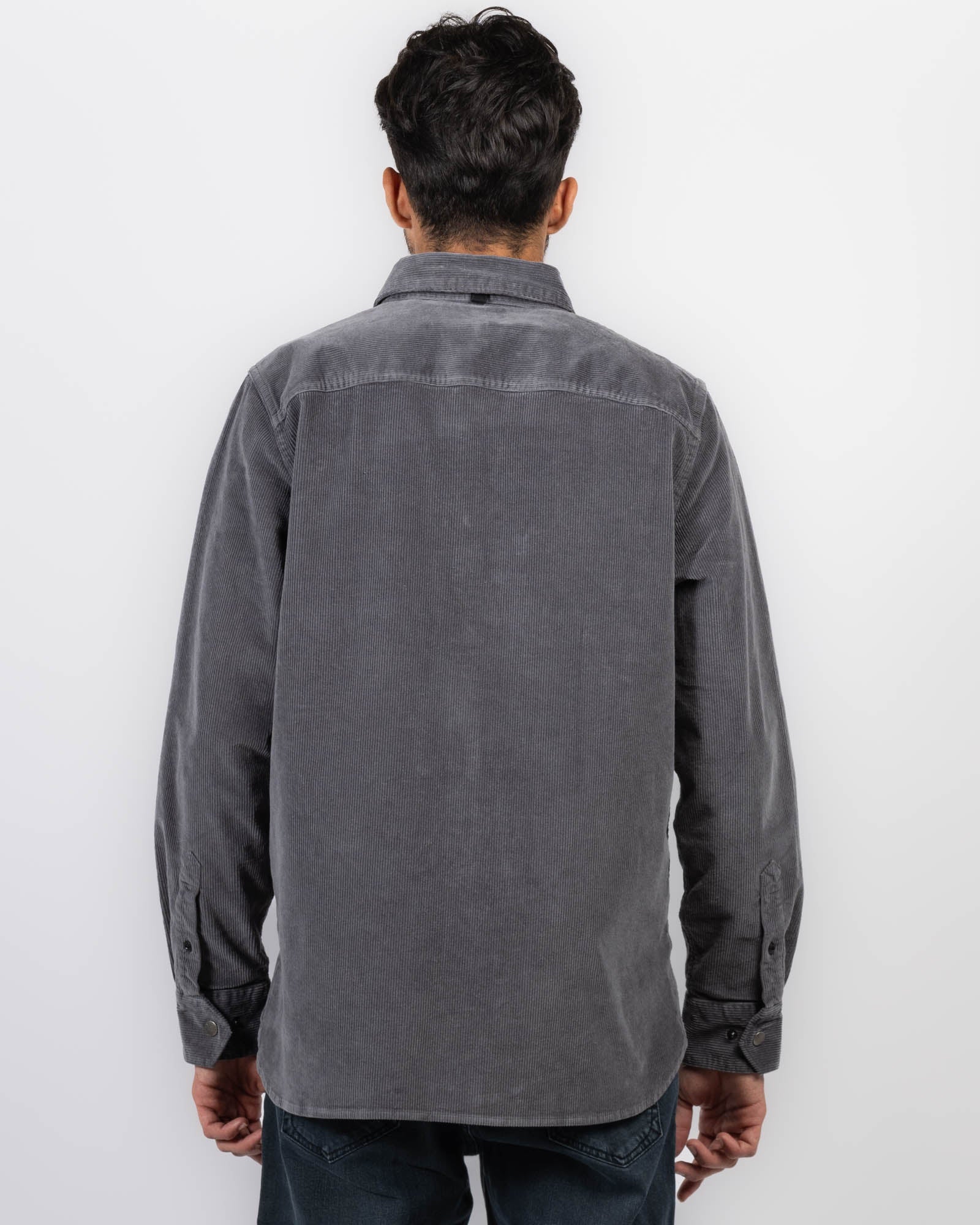 Chemise CPO en velours côtelé