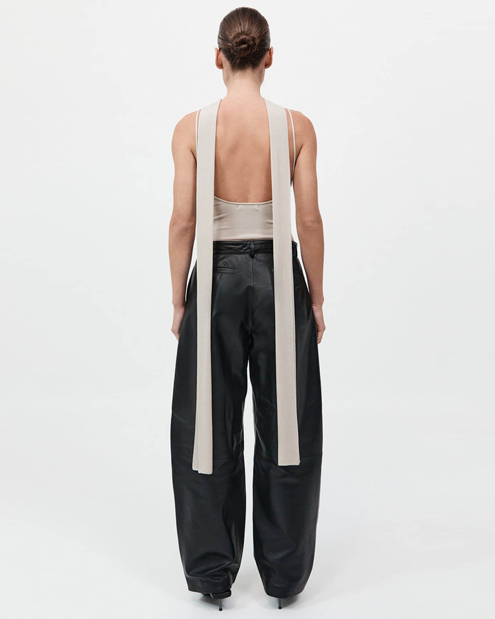 Haut écharpe en tricot