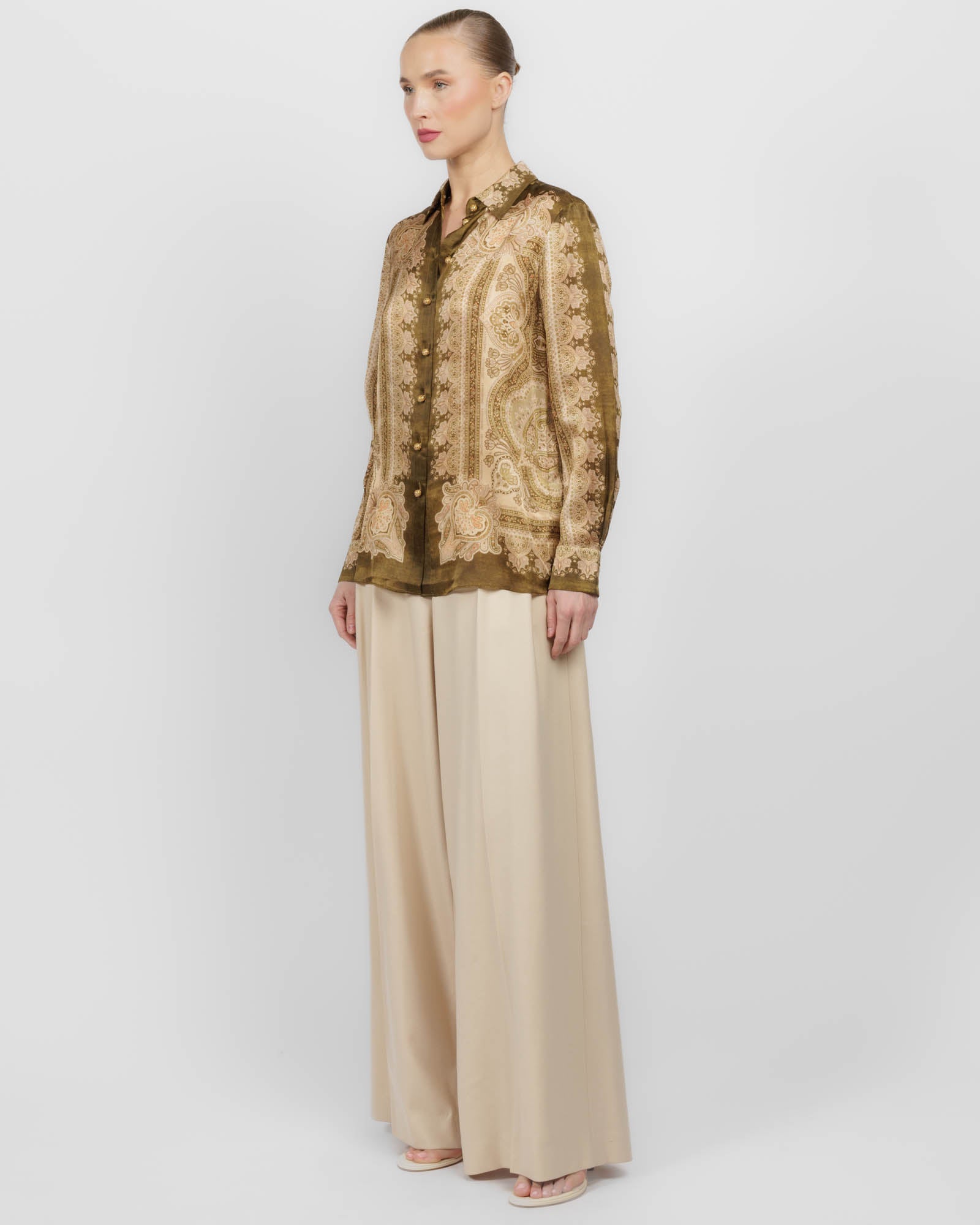Luna Satin Shirt