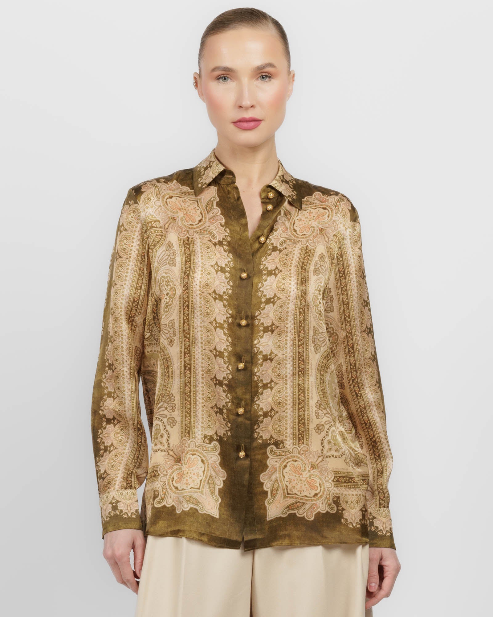 Luna Satin Shirt