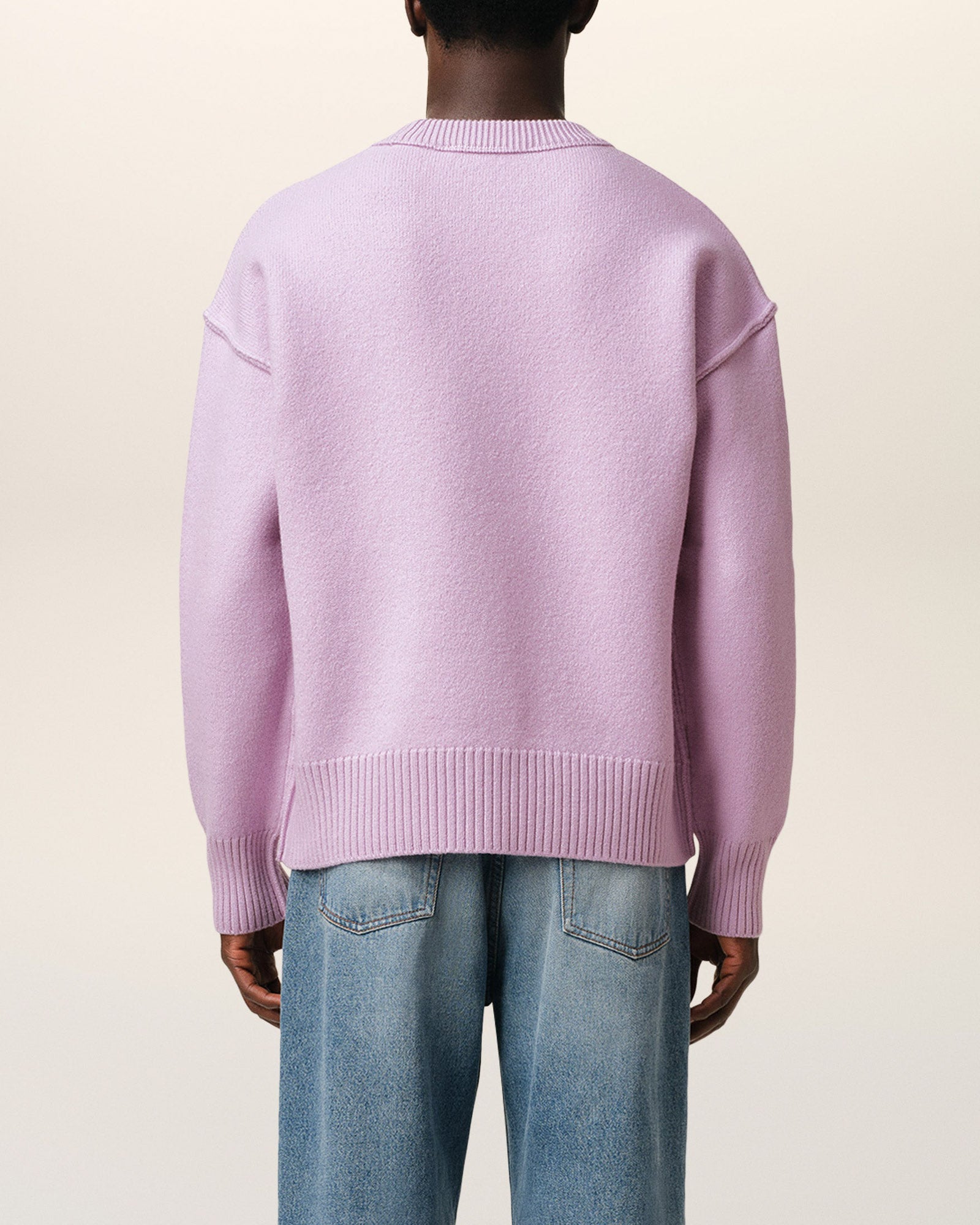 Pull Ami De Coeur Blanc Cassé