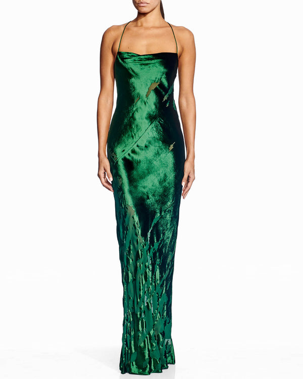 Cowl Bias Gown