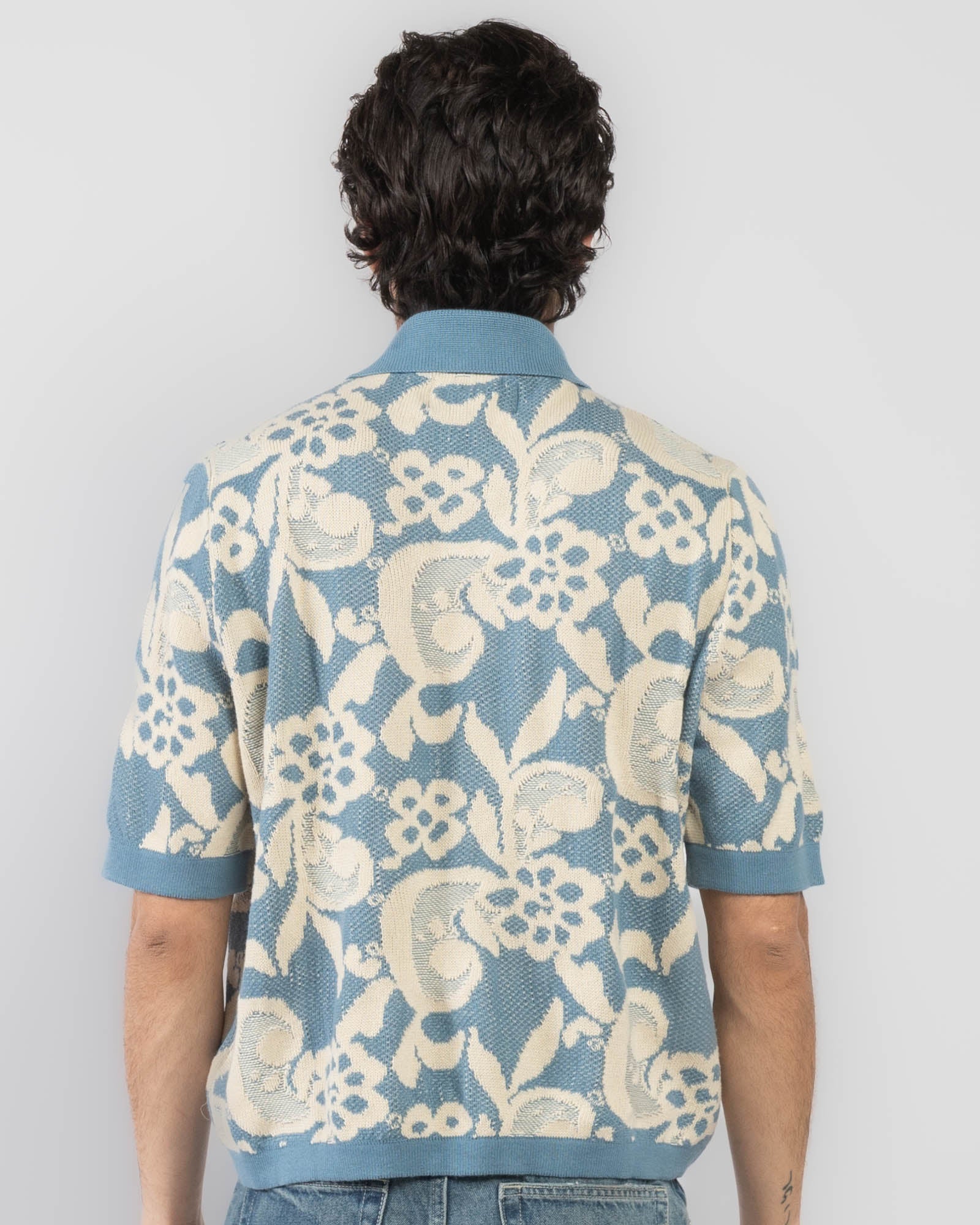 Floral Jacquard Shirt