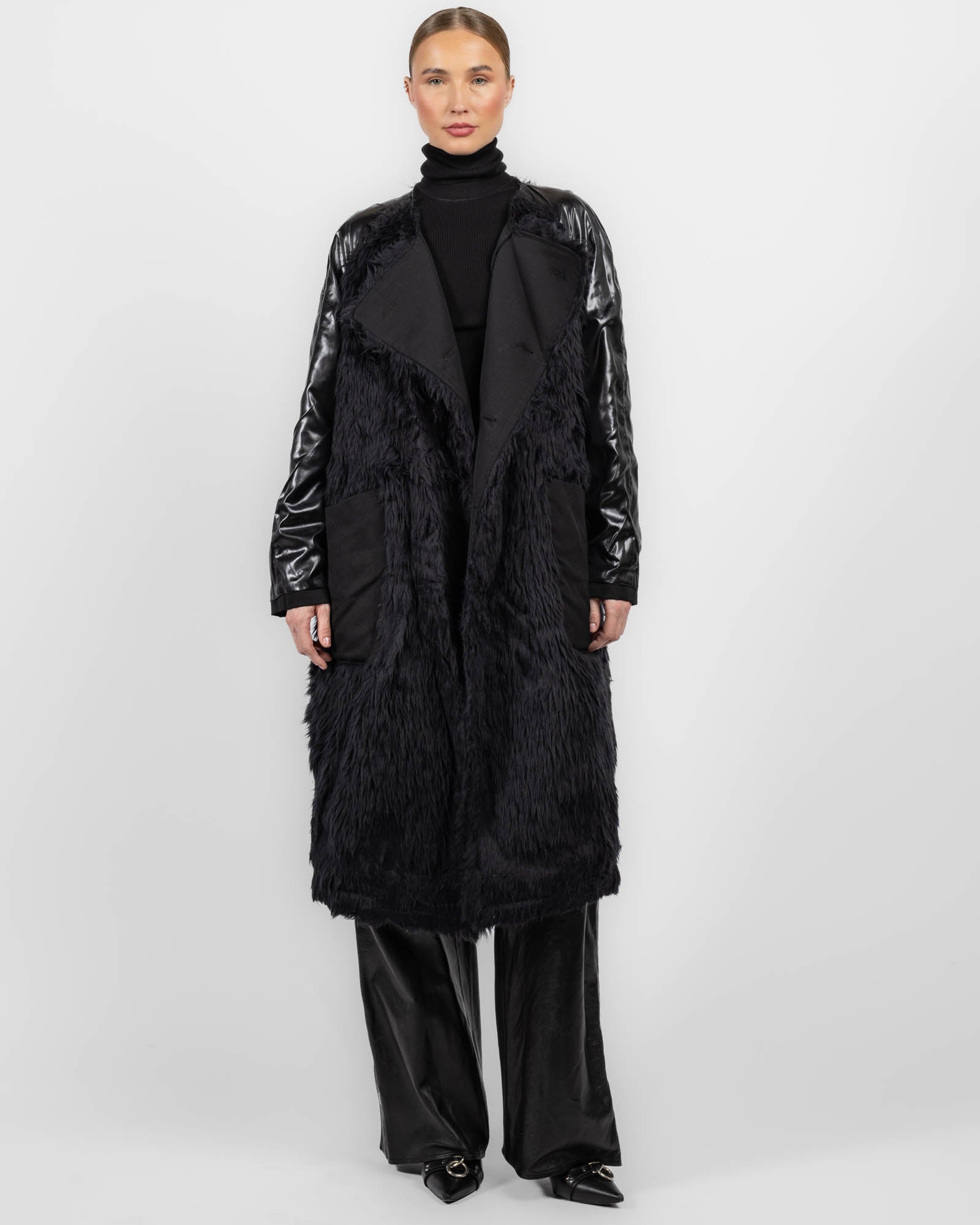 R13 Reversible Trench Coat Liner