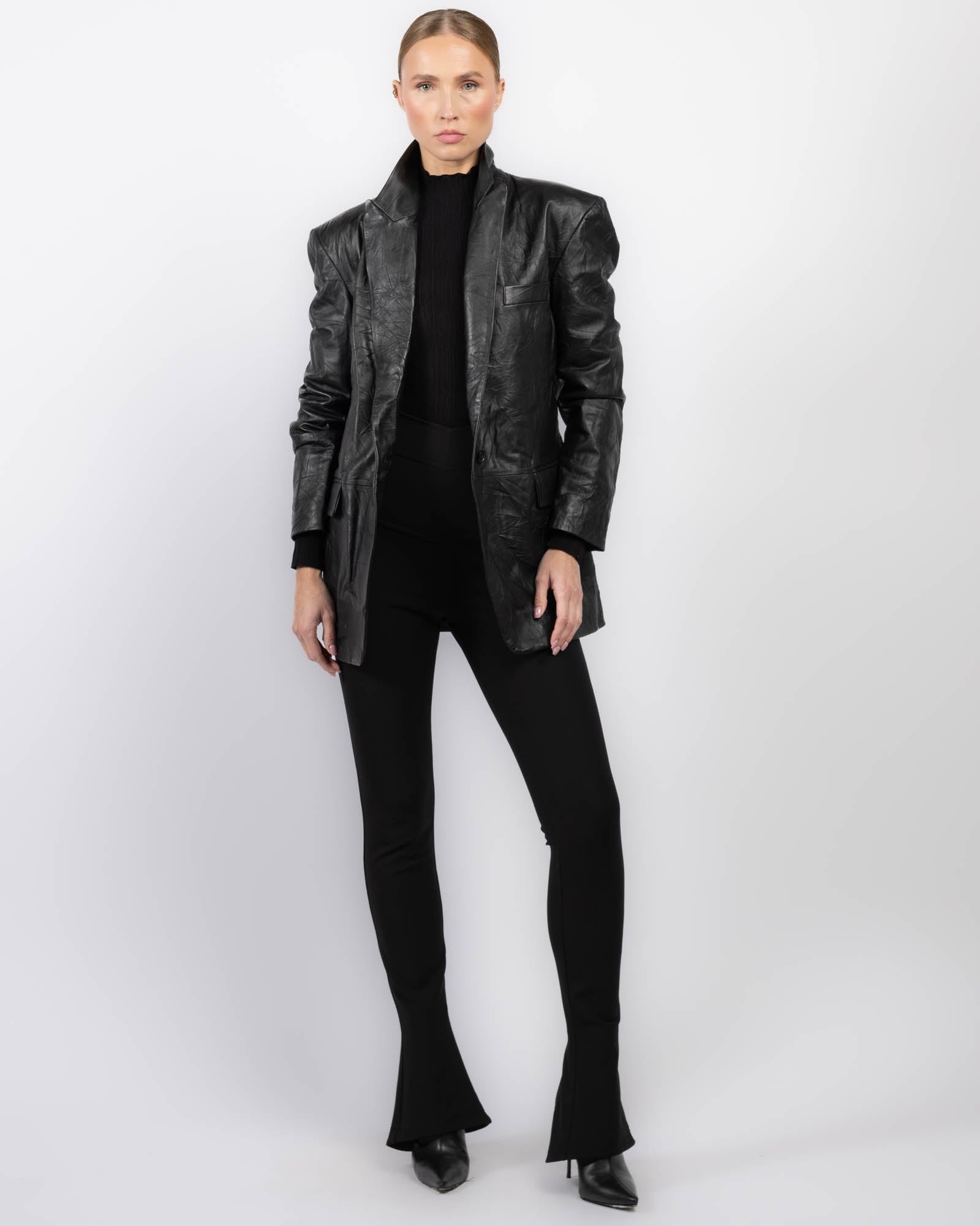 Veste en cuir sur mesure