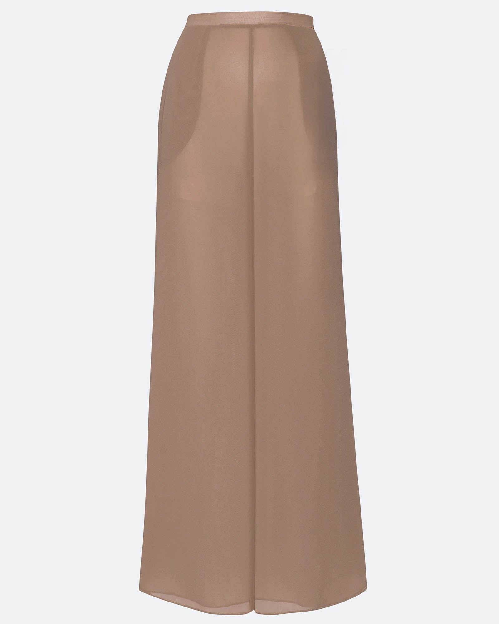 Pantalon large en georgette