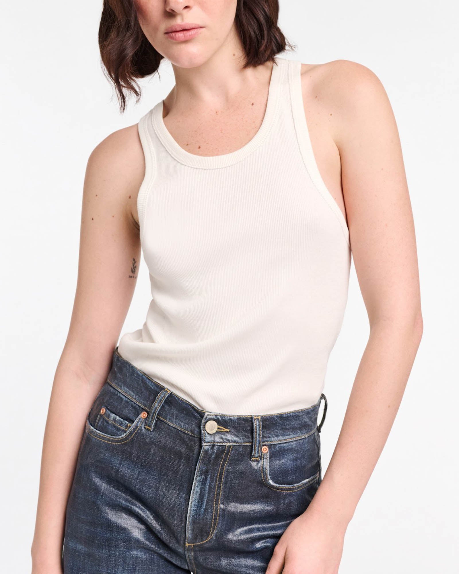 Ribbed Seduction Top