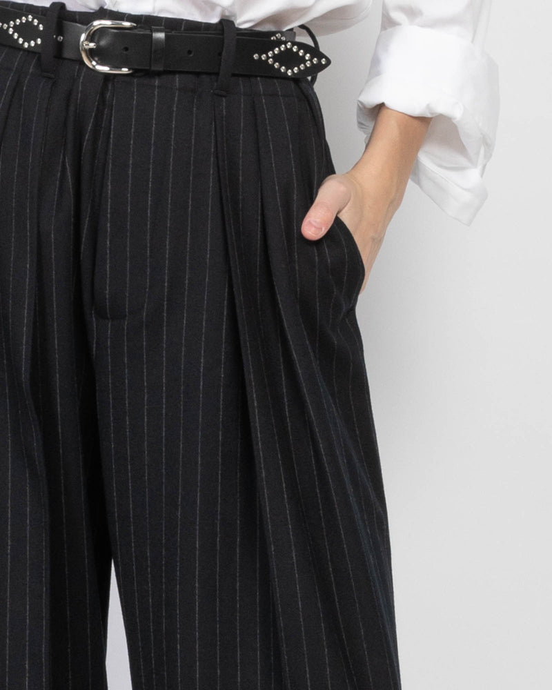 Pinstripe Trousers