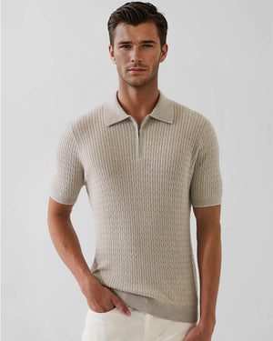 Quarter Zip Polo
