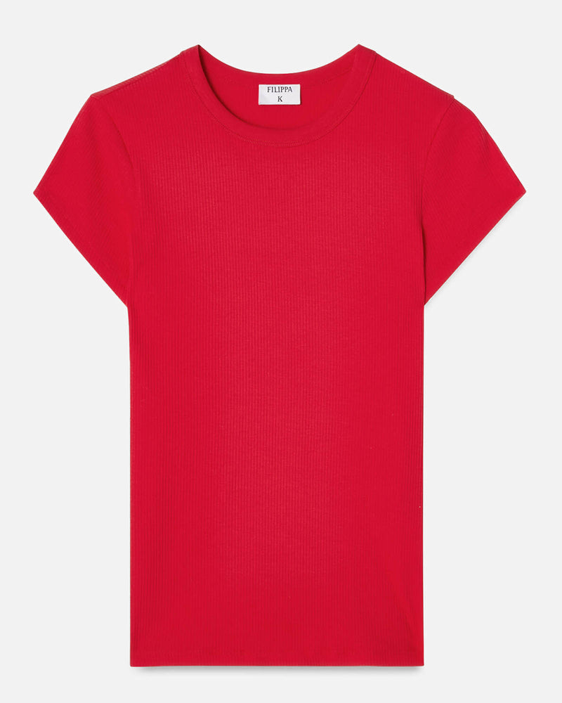 Fine Rib Tee