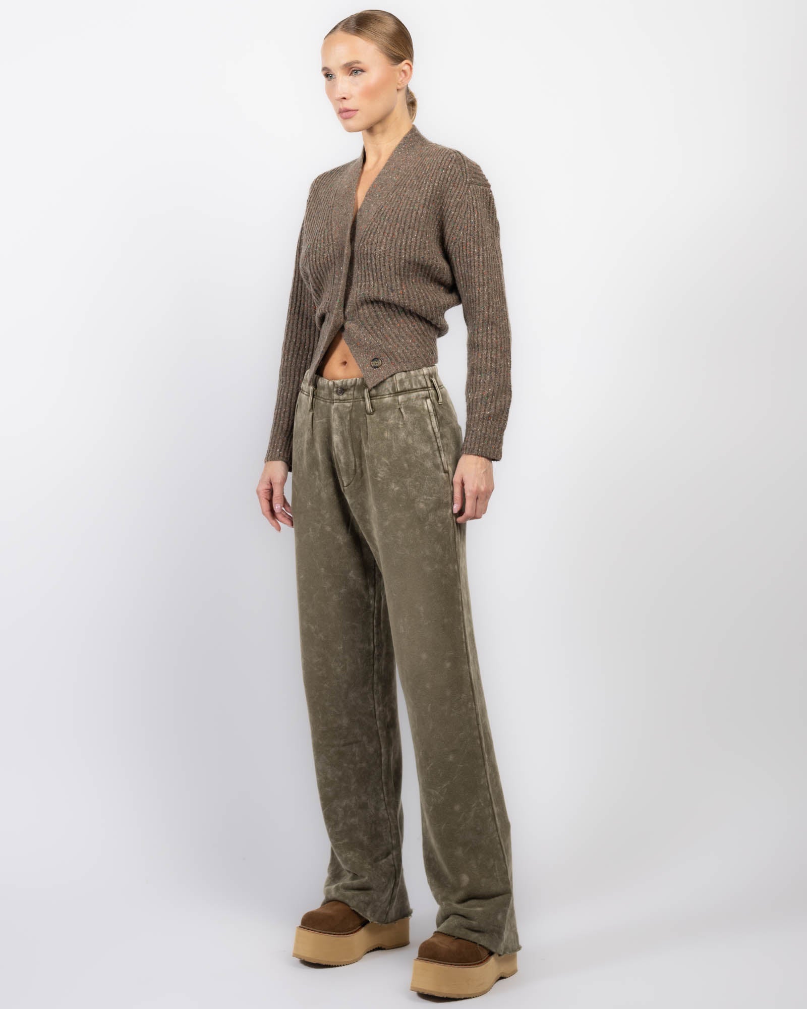 Pantalon de survêtement à double pli