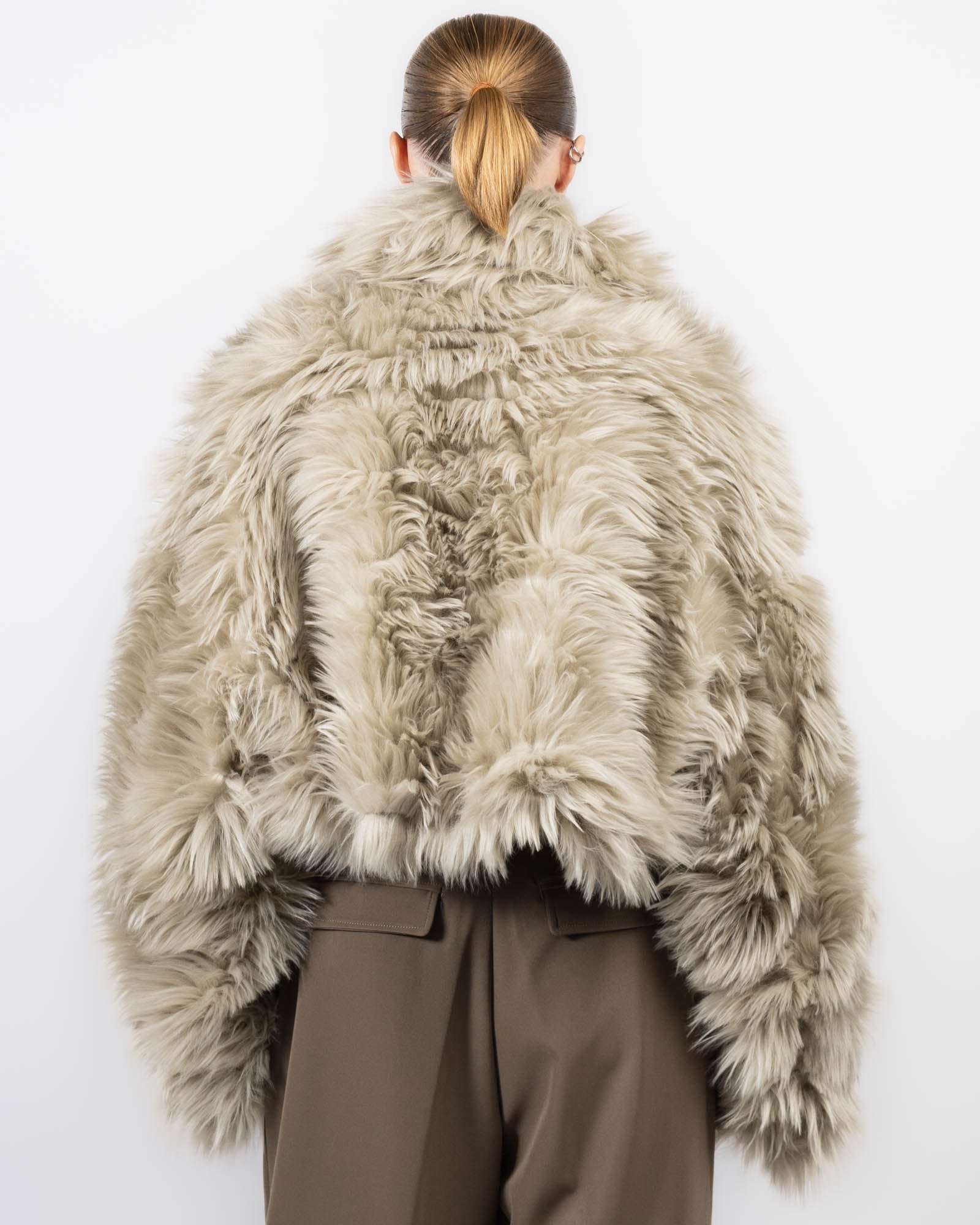 THELATEST Cody Faux Fur Jacket