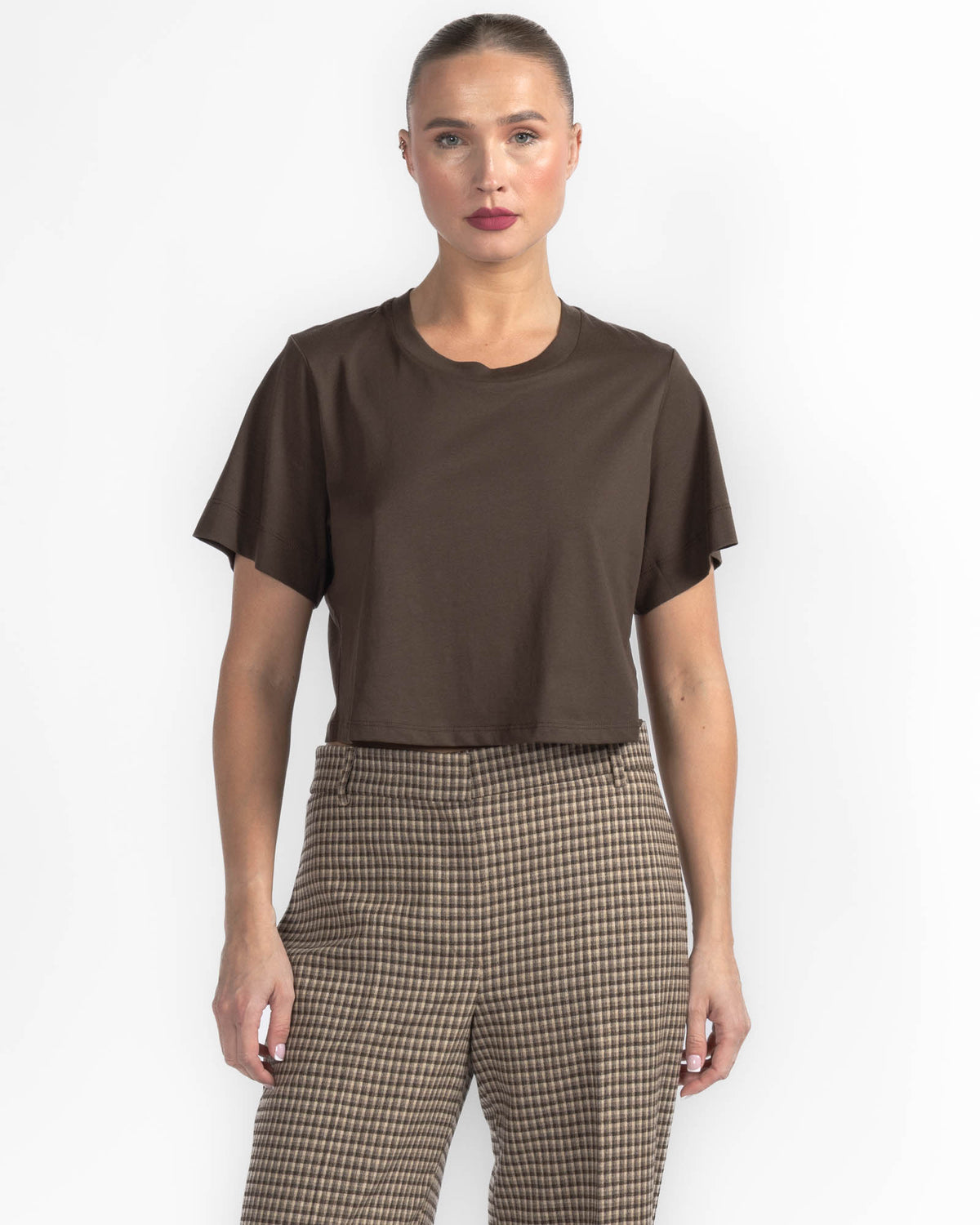 Kali Relaxed Crop Tee