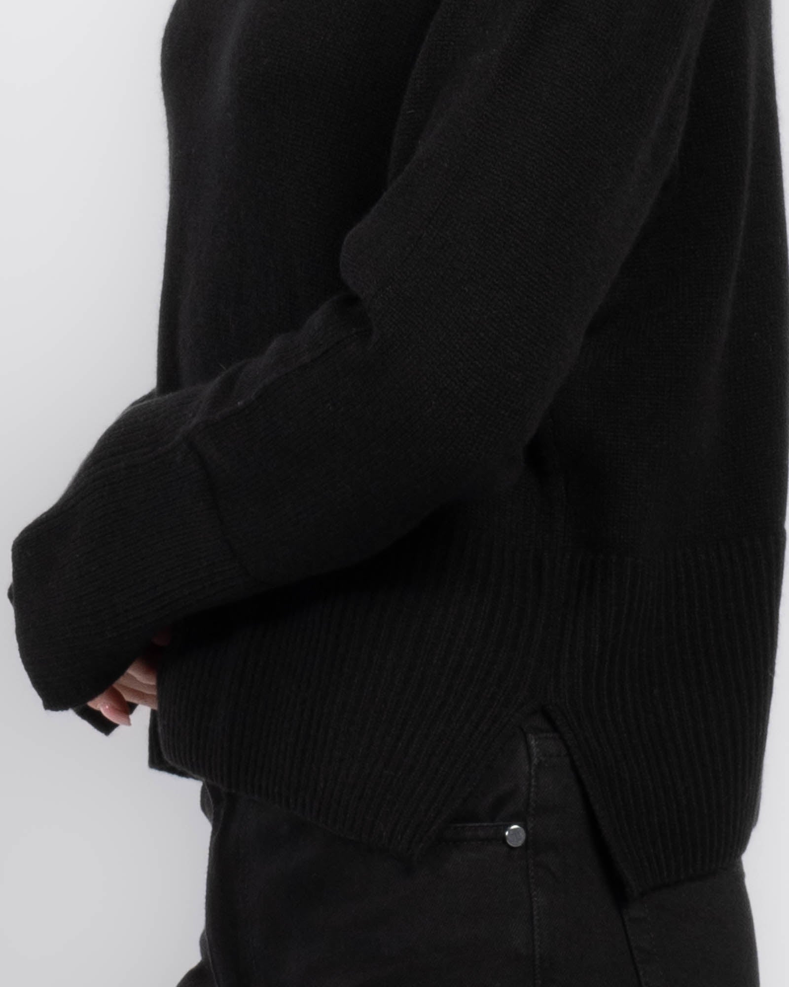 Boxy Crew Neck Sweater
