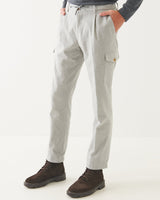 Flannel Slim Cargo Pants