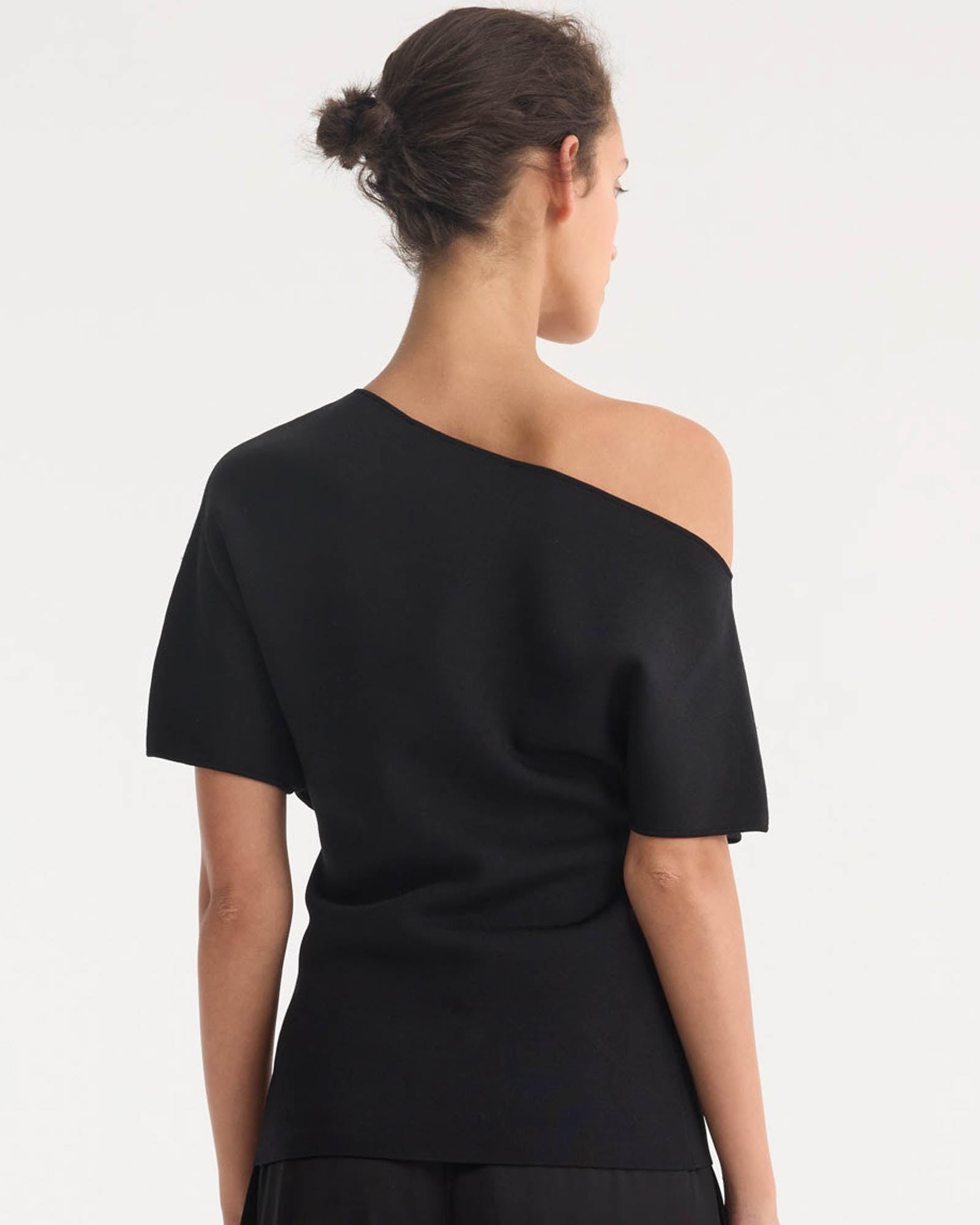 Asymmetrical Knitted Top