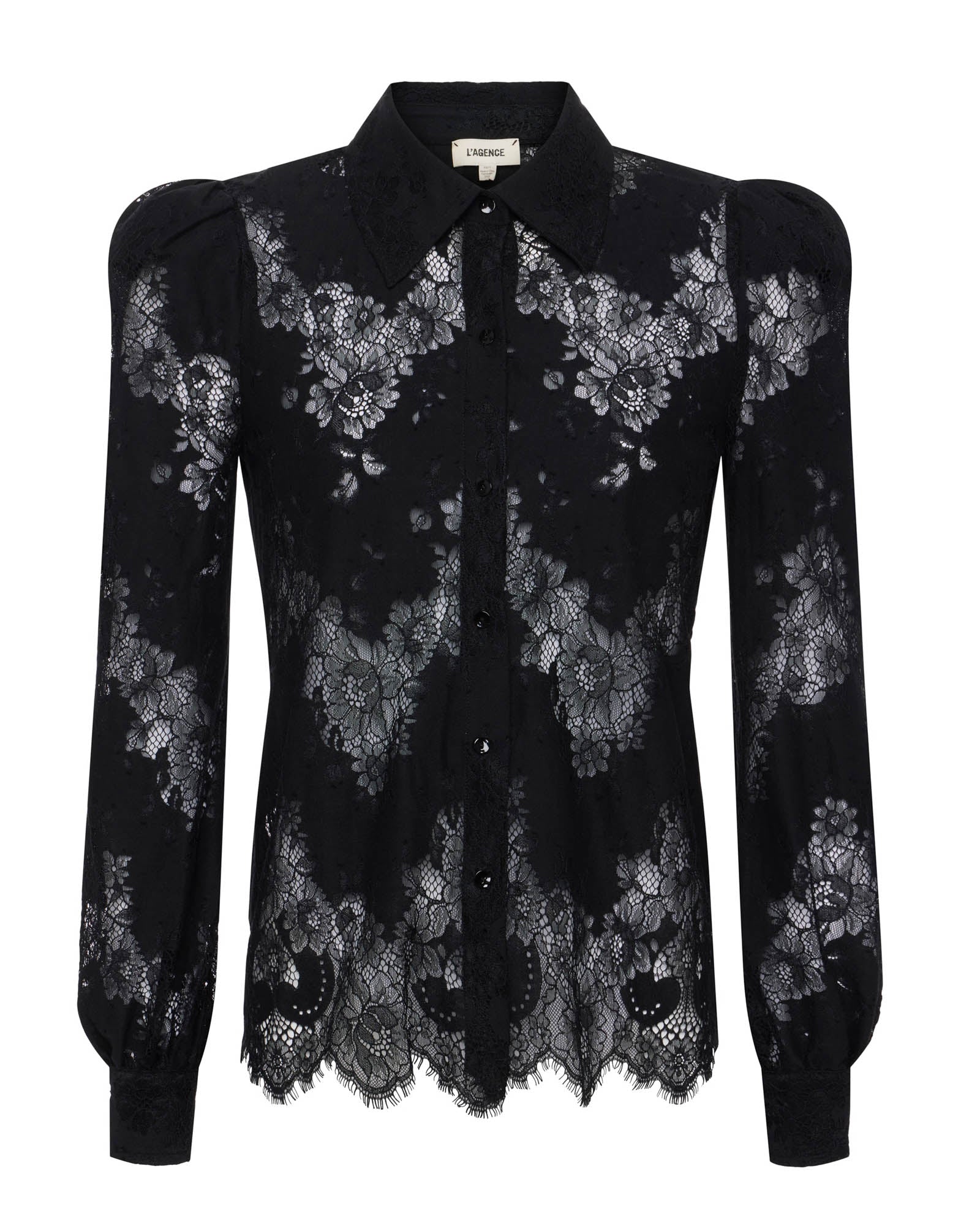 L'AGENCE Jenica Lace Blouse