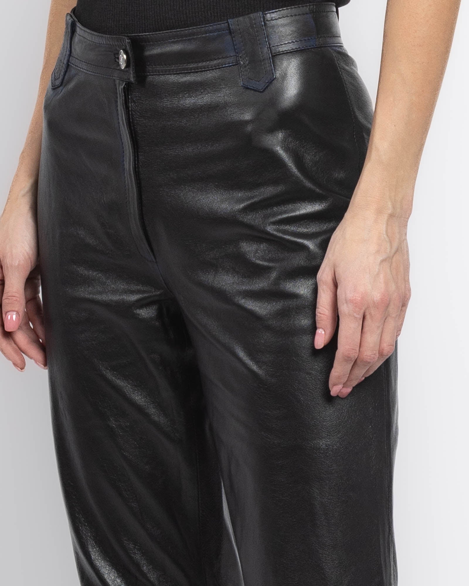 GIORGIO BRATO Giorgio Brato X Jade Leather Pants