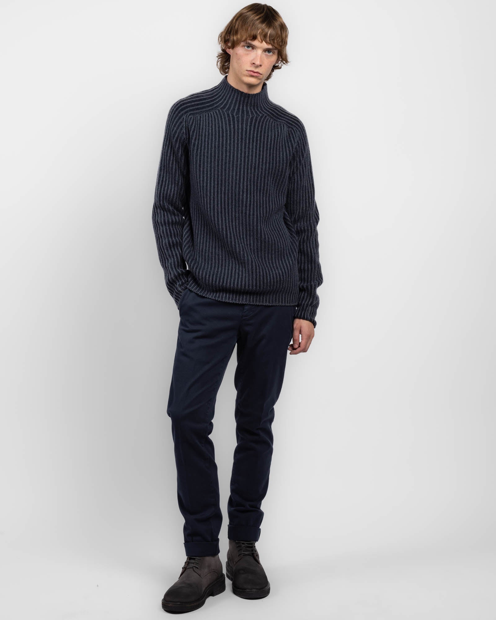 Foggy Mock Neck Sweater