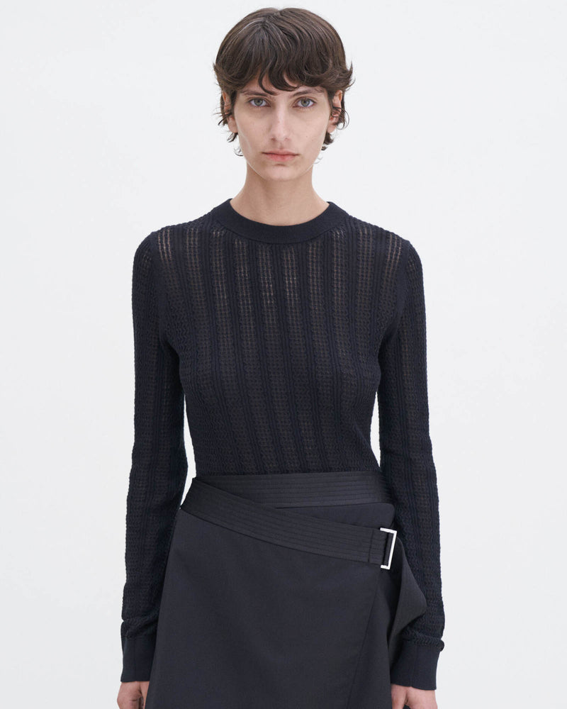 Lace Knit Top