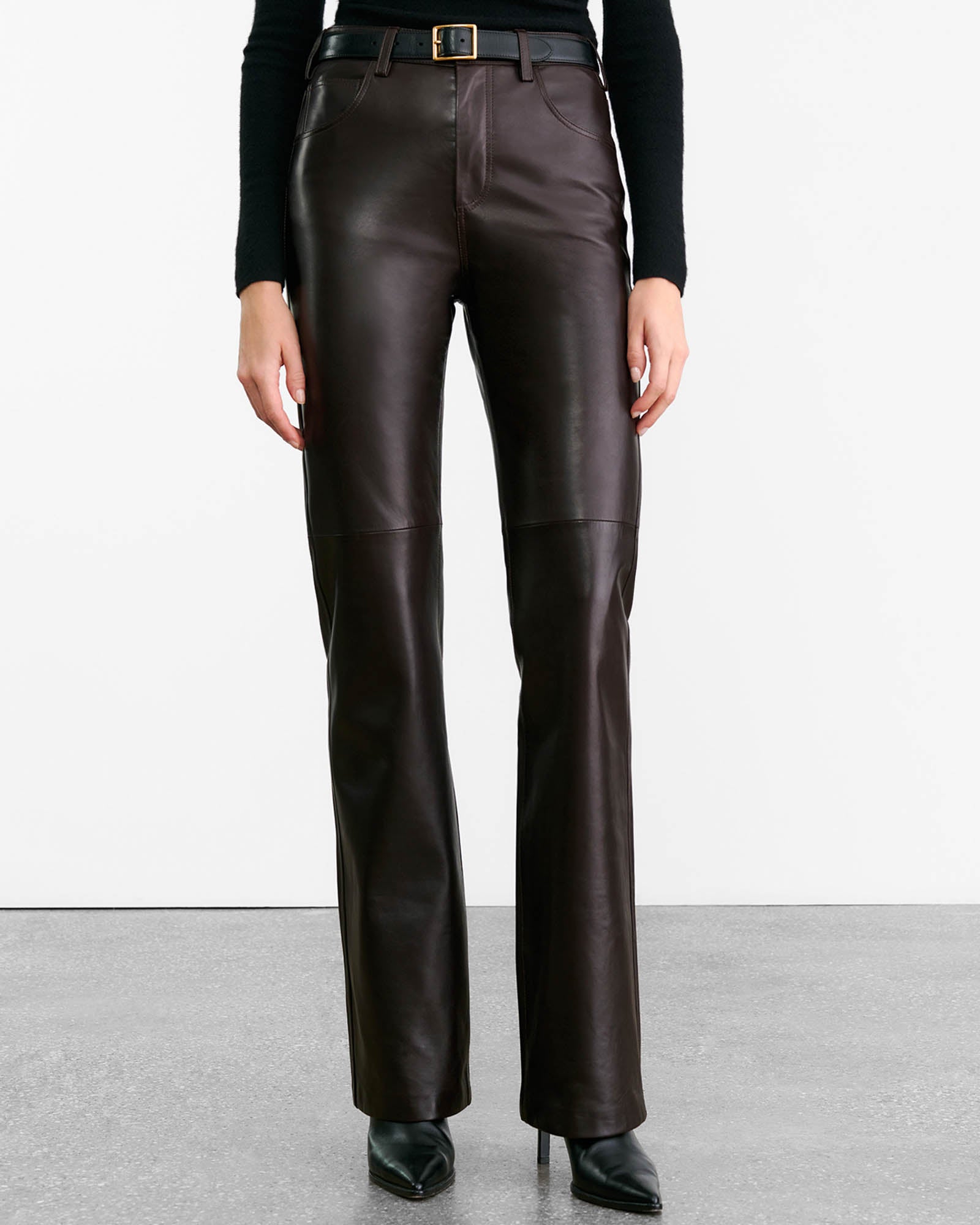 Pantalon en cuir Joan
